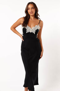 DRESSES @Alita Midi Dress - Black