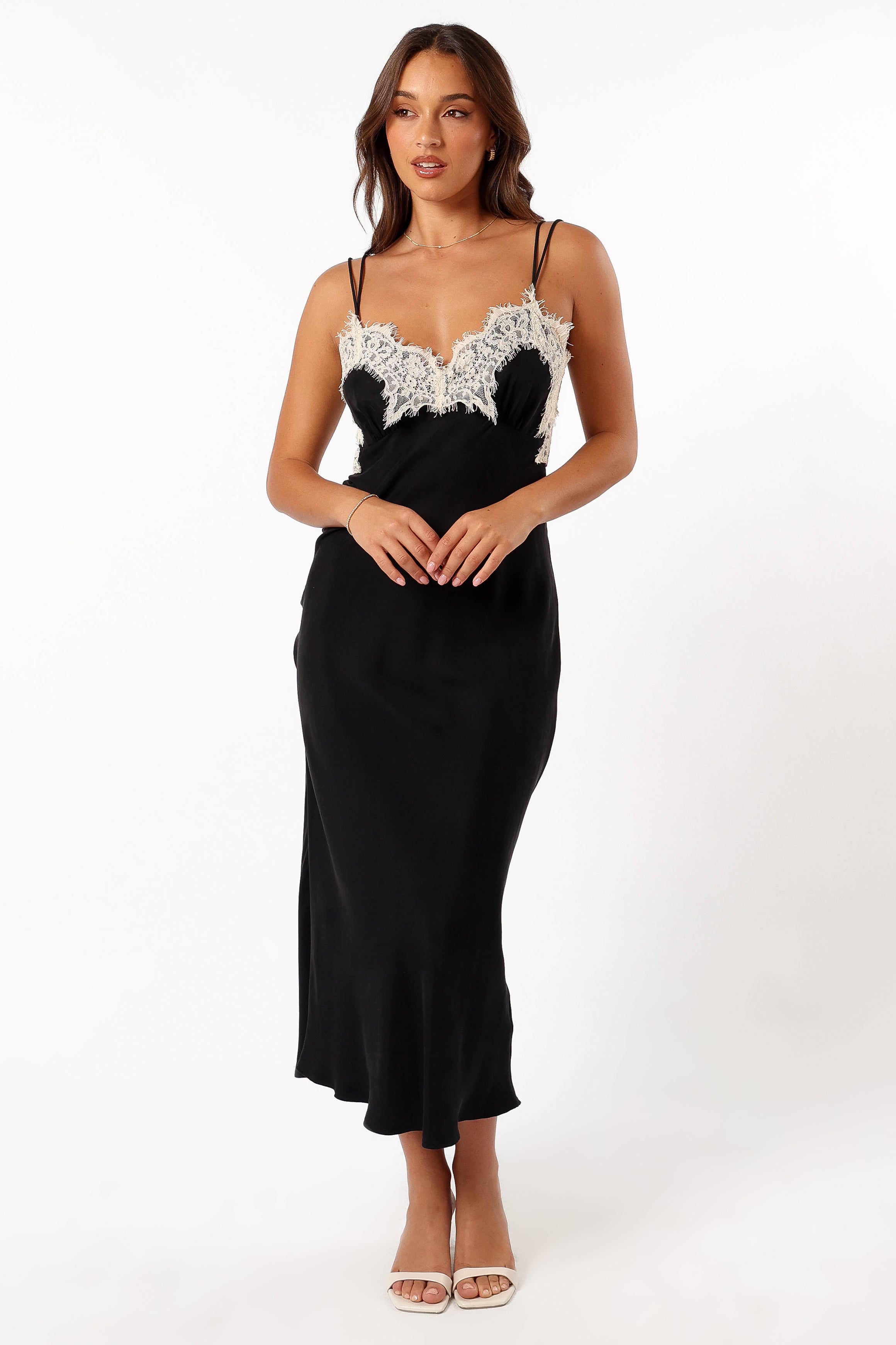 DRESSES @Alita Midi Dress - Black