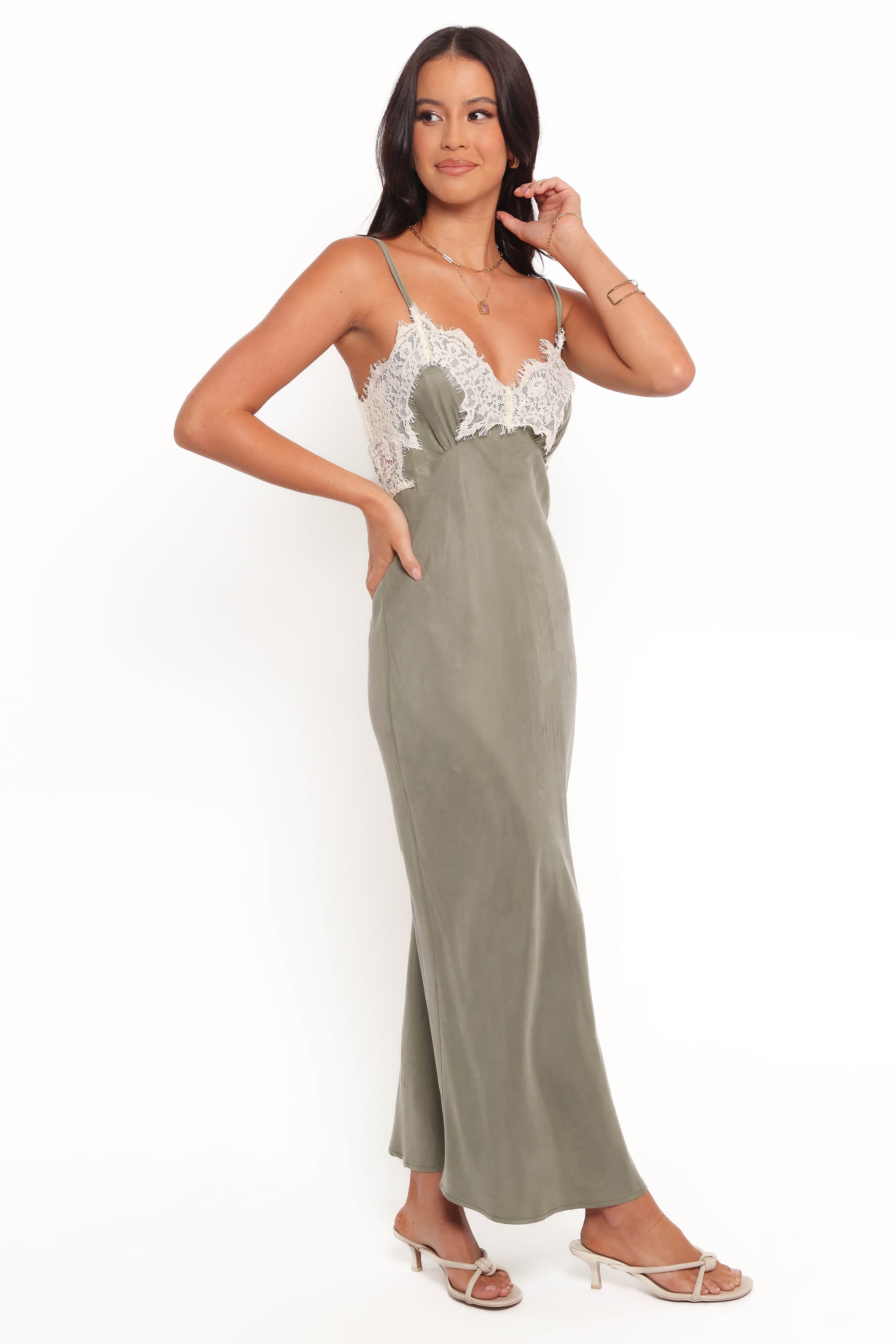 DRESSES Alita Midi Dress - Olive