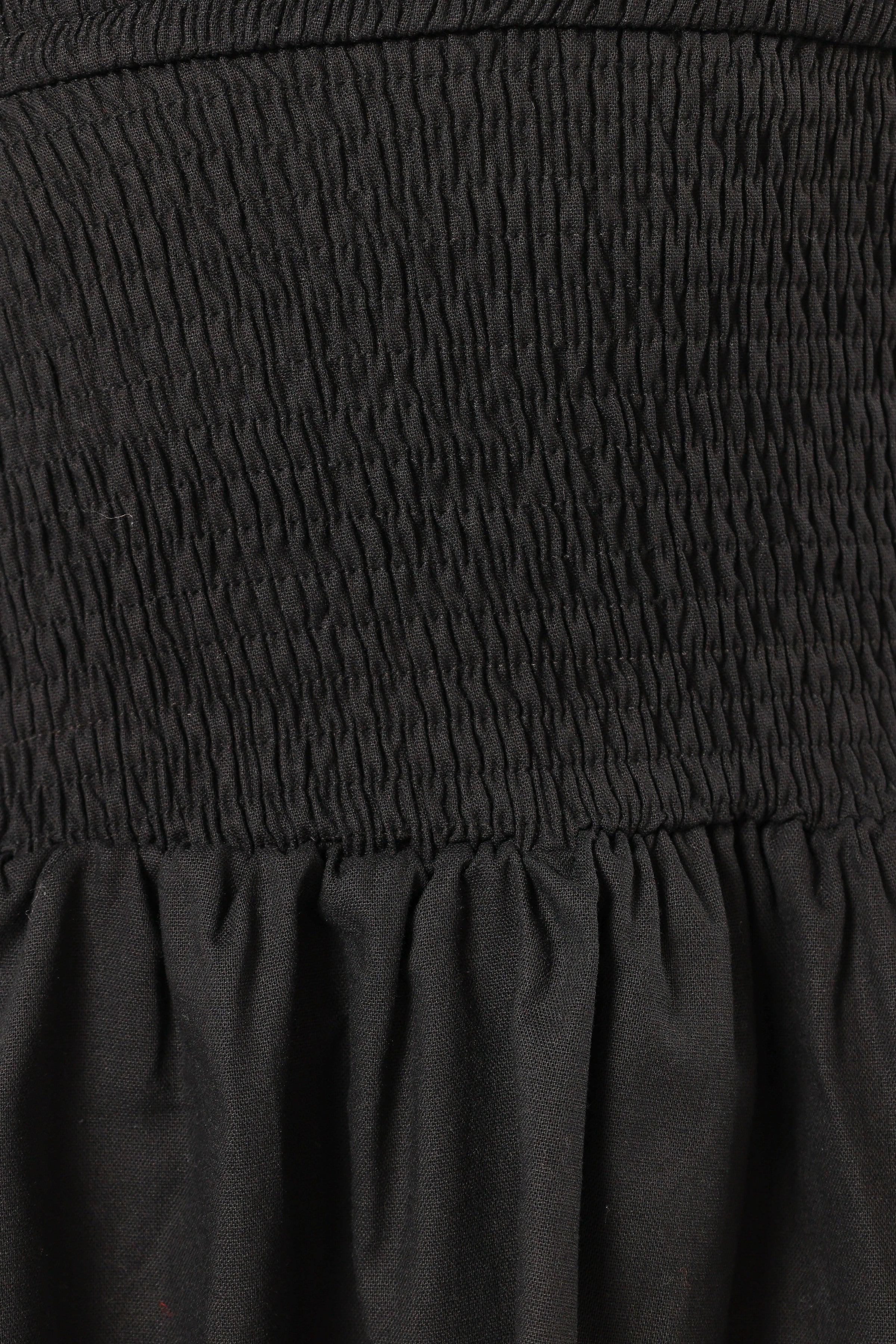 DRESSES @Allison One Shoulder Mini Dress - Black