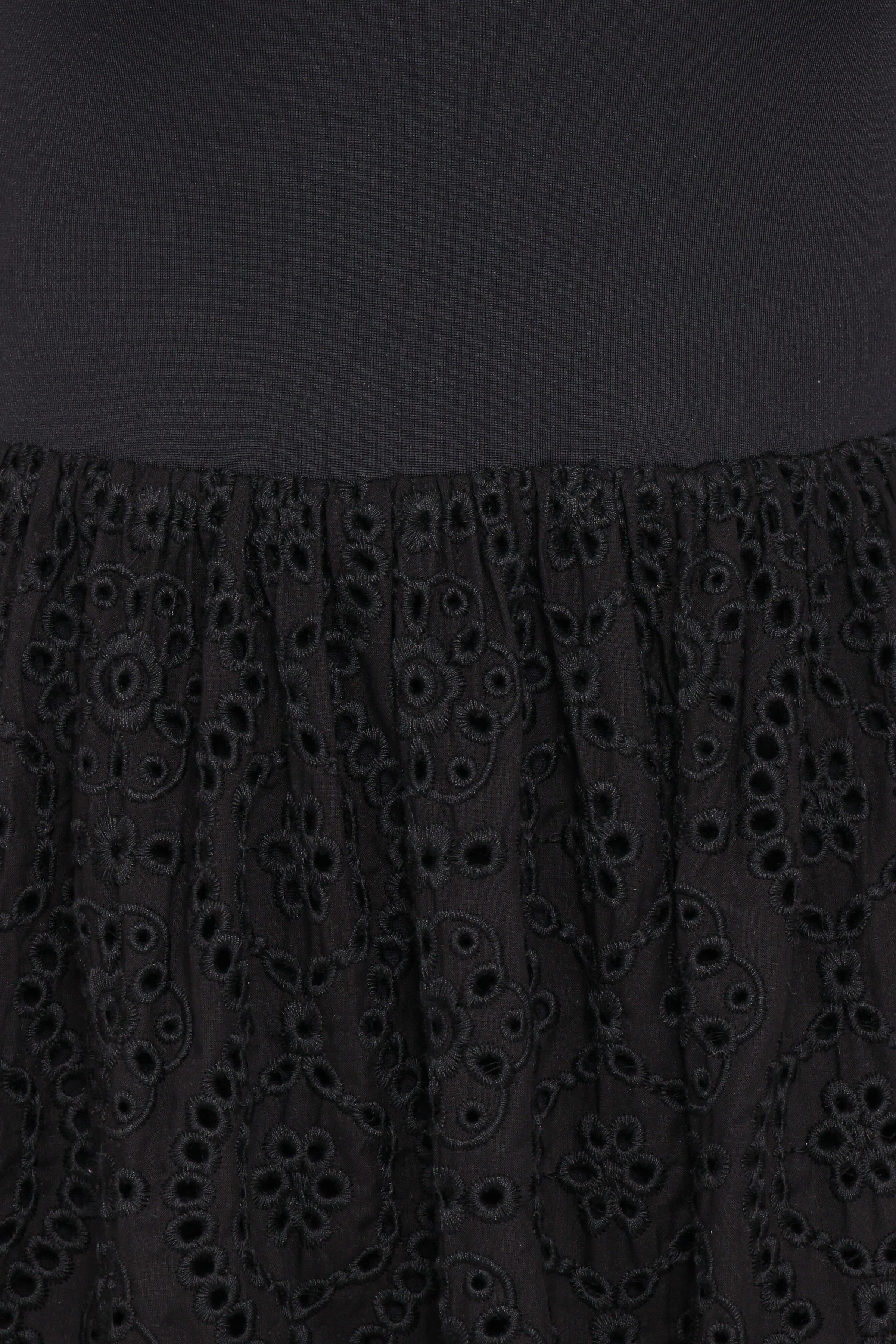 DRESSES Alva Midi Dress - Black Broderie
