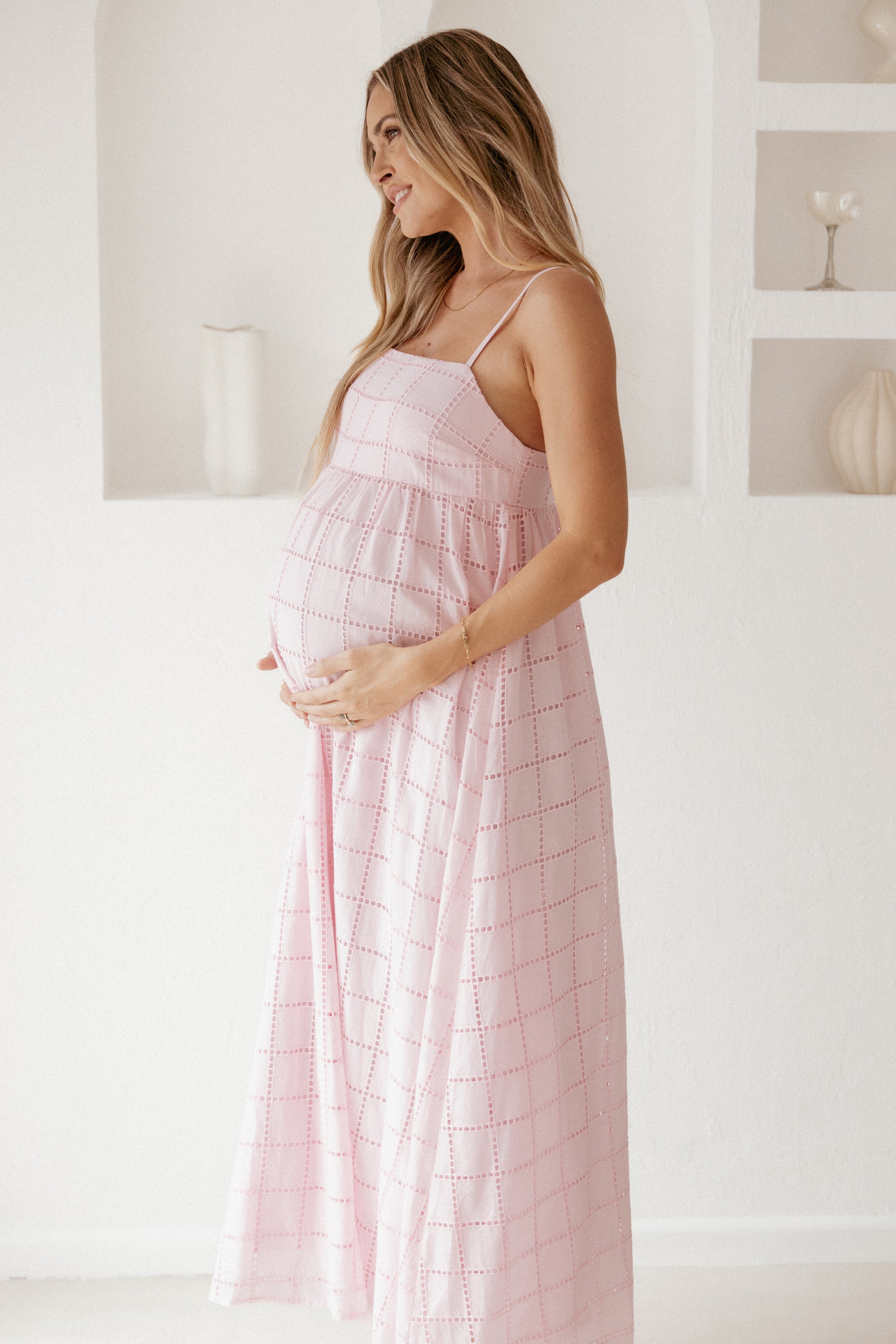 DRESSES Alyah Maxi Dress - Pale Pink