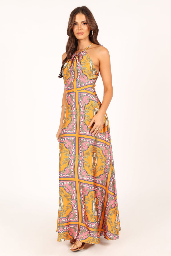 DRESSES @Amara Maxi Dress - Tangerine