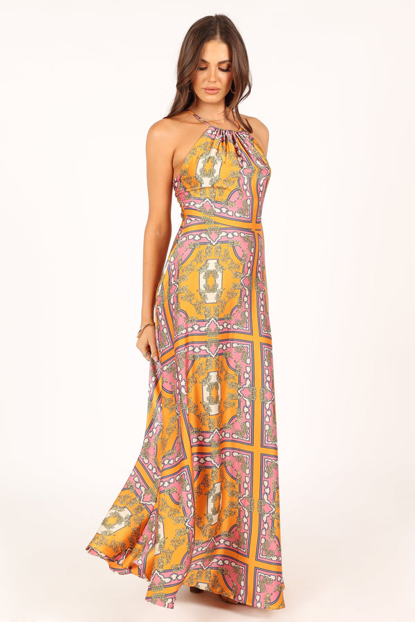 DRESSES @Amara Maxi Dress - Tangerine