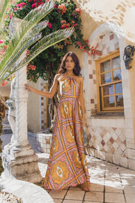 DRESSES Amara Maxi Dress - Tangerine