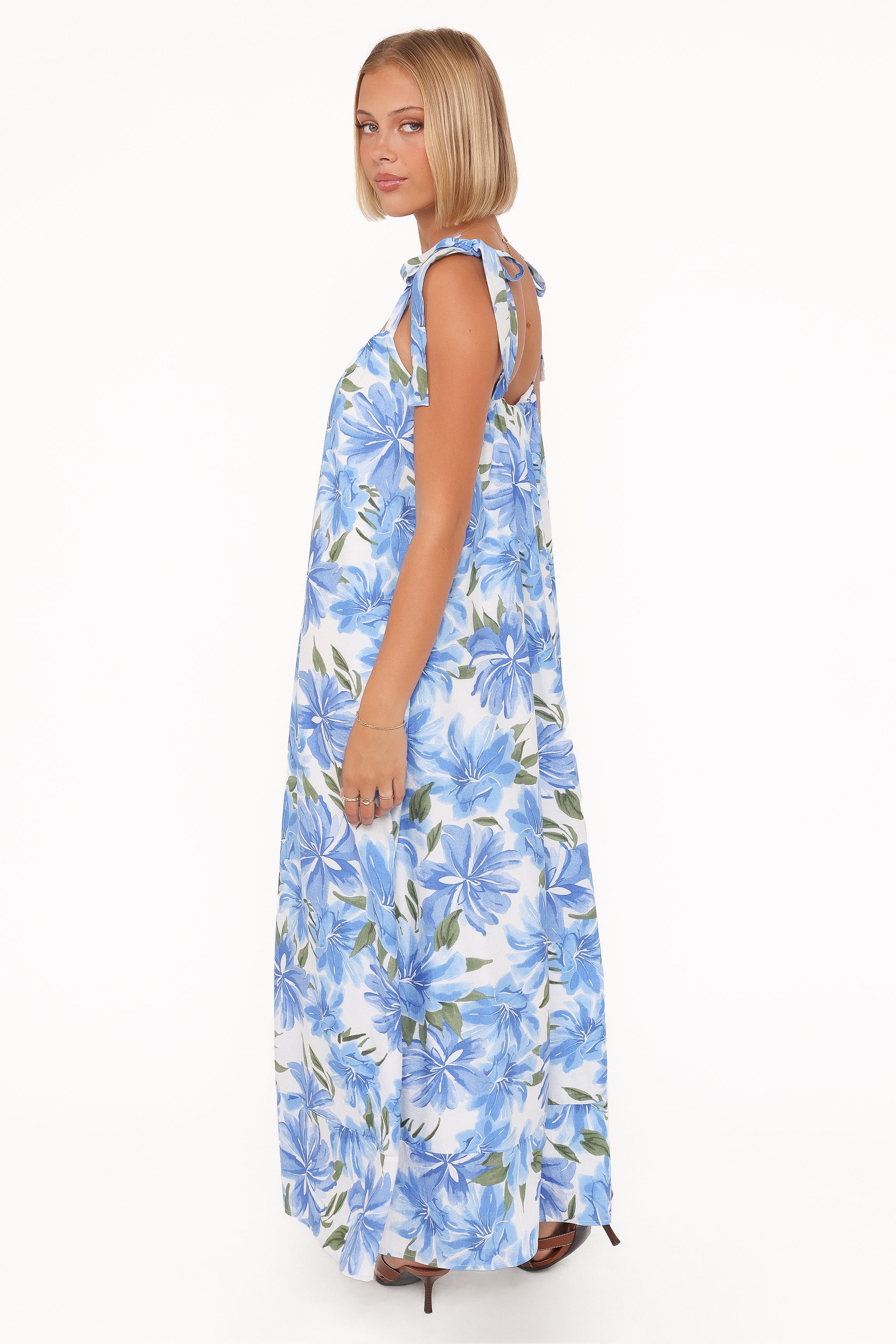 DRESSES Amber Maxi Dress - Blue Floral