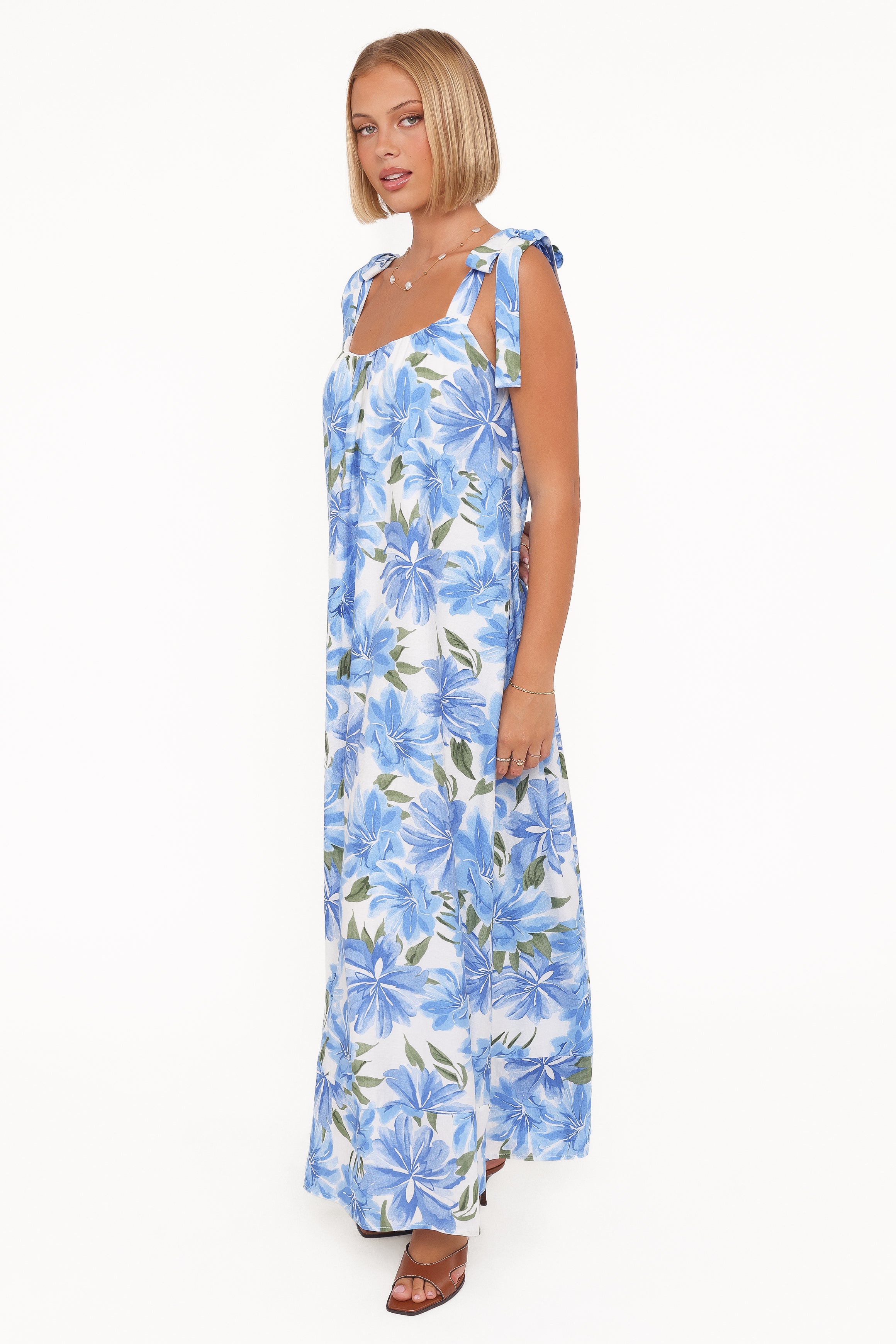 DRESSES Amber Maxi Dress - Blue Floral