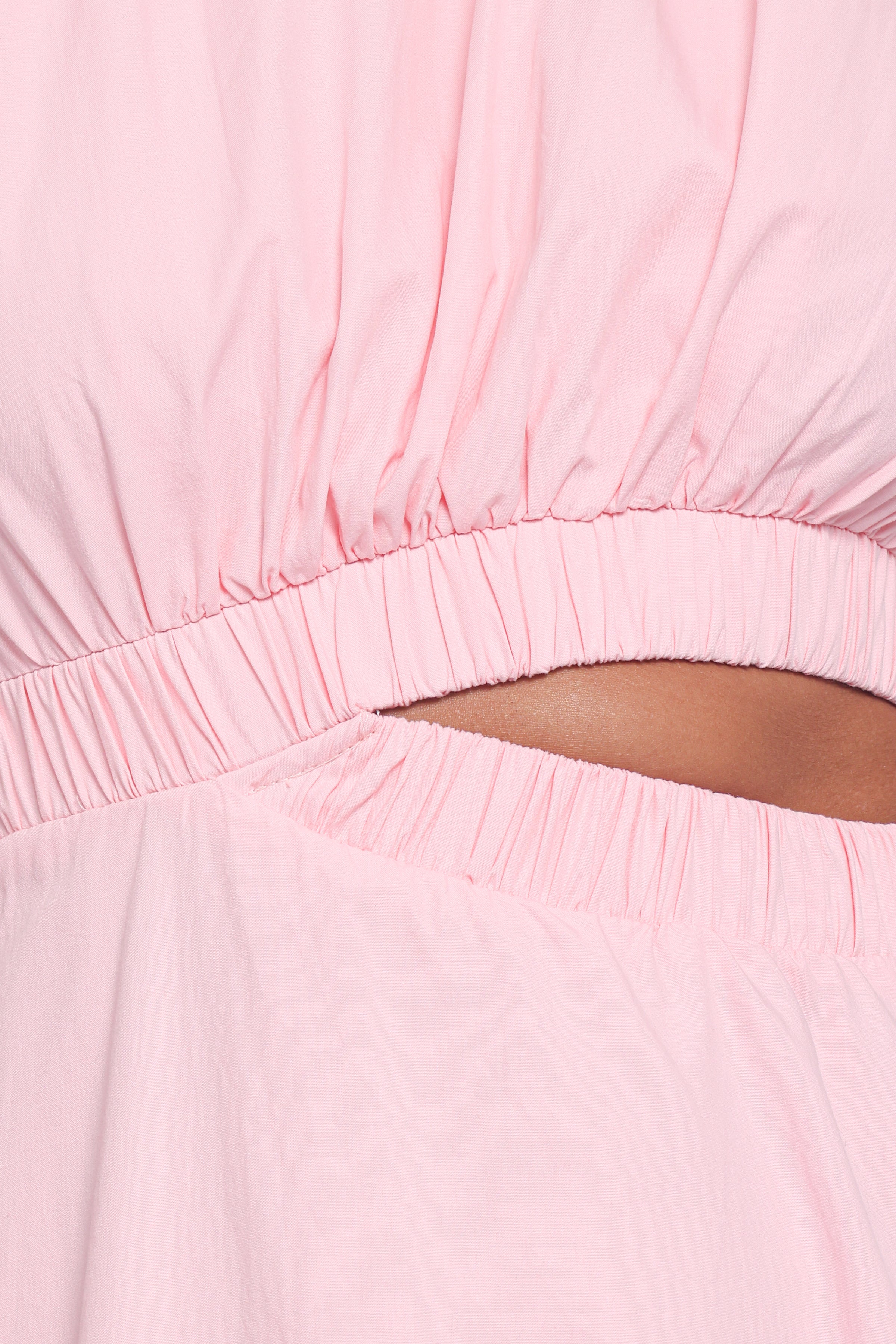 DRESSES Aminah Puff Sleeve Dress - Pink