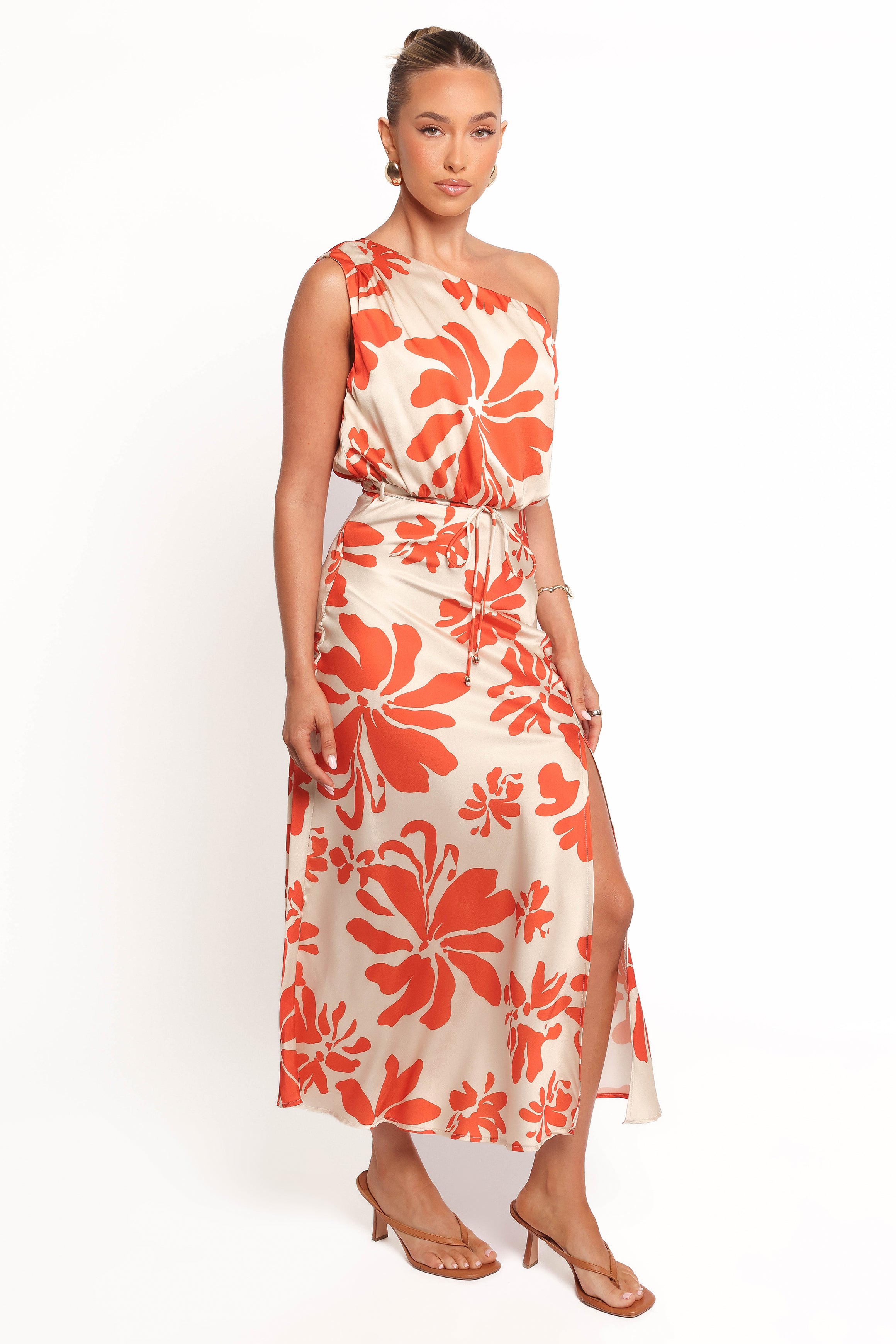 DRESSES Ana Midi Dress - Red Floral