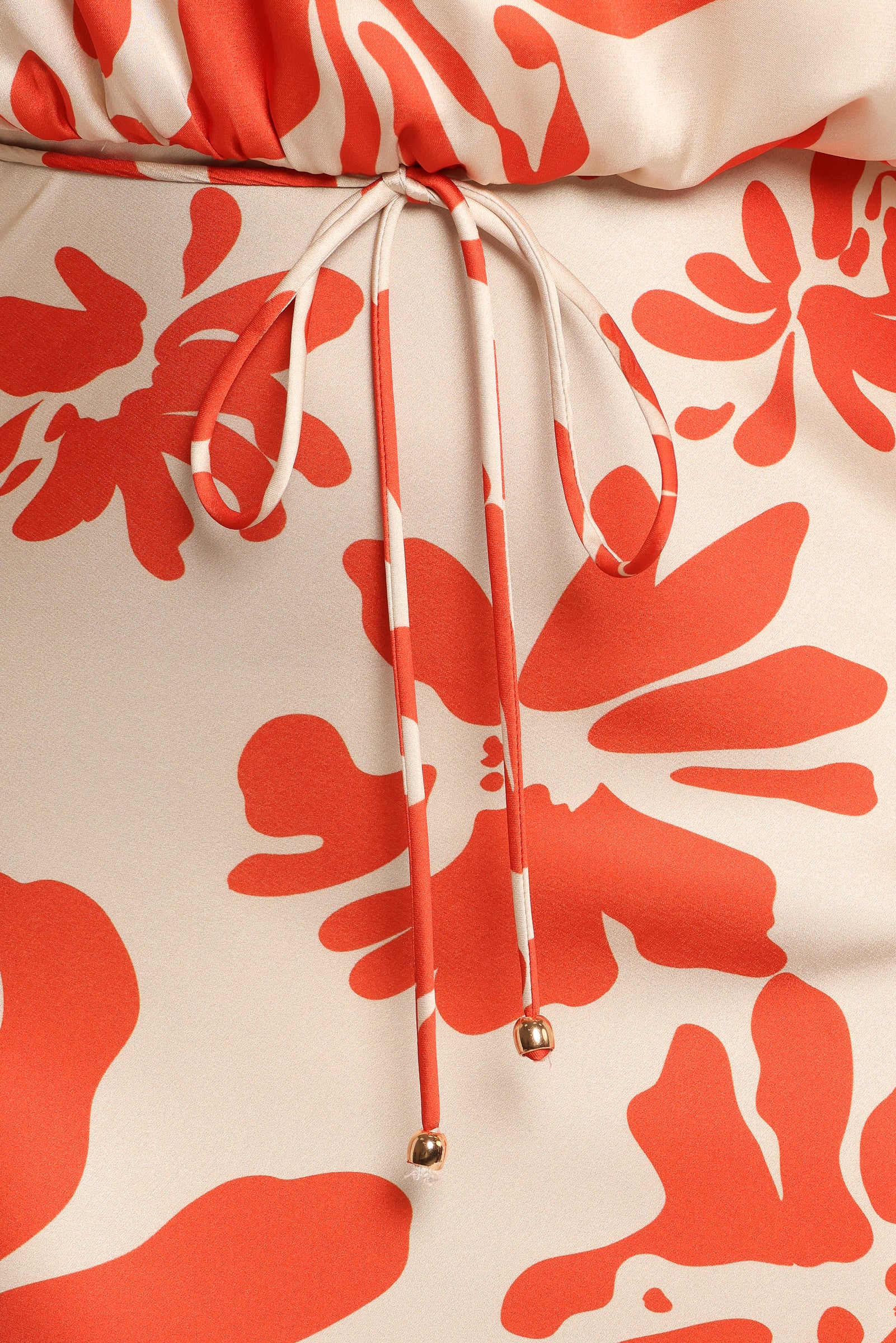 DRESSES Ana Midi Dress - Red Floral