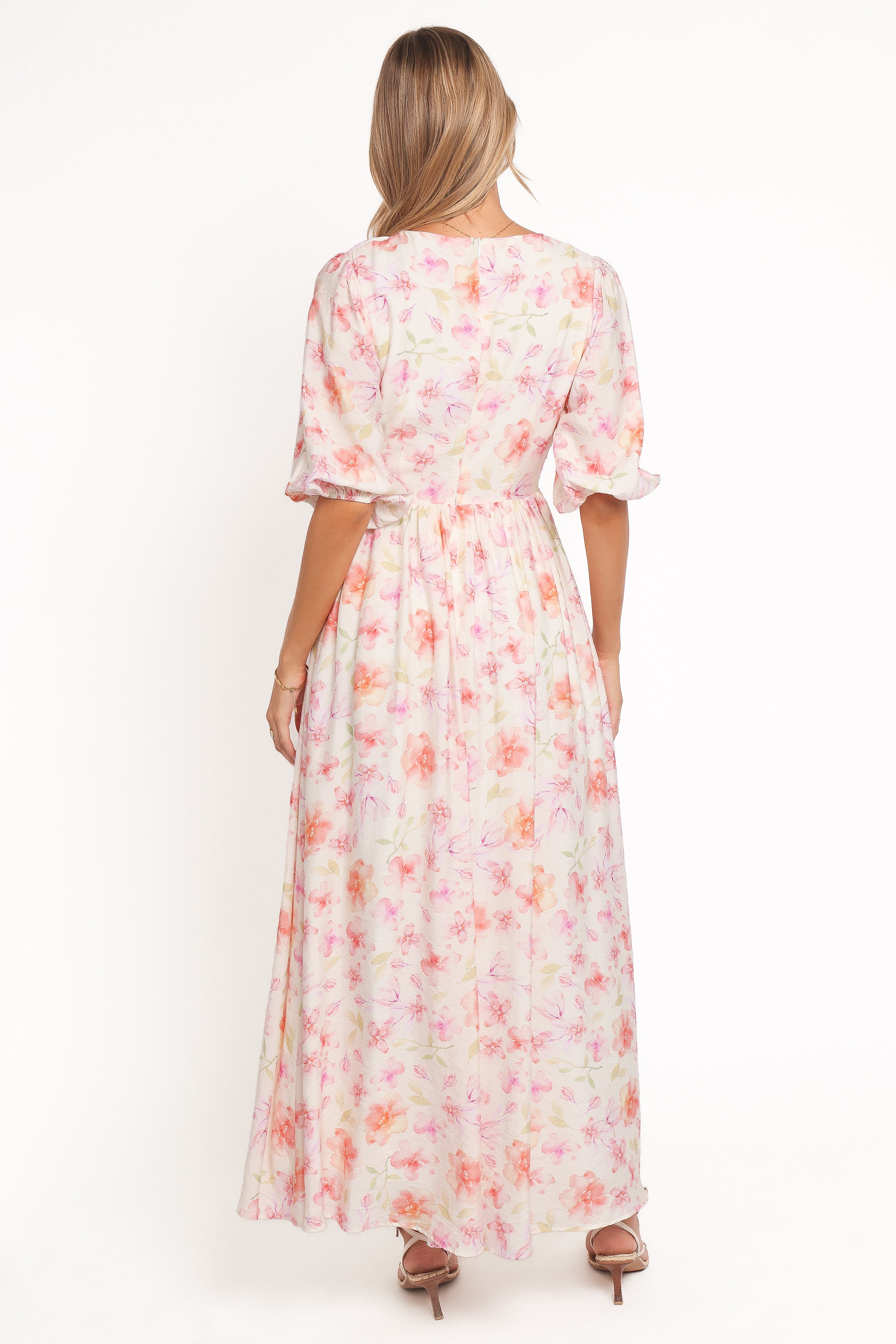 DRESSES Andara Maxi Dress - White Floral