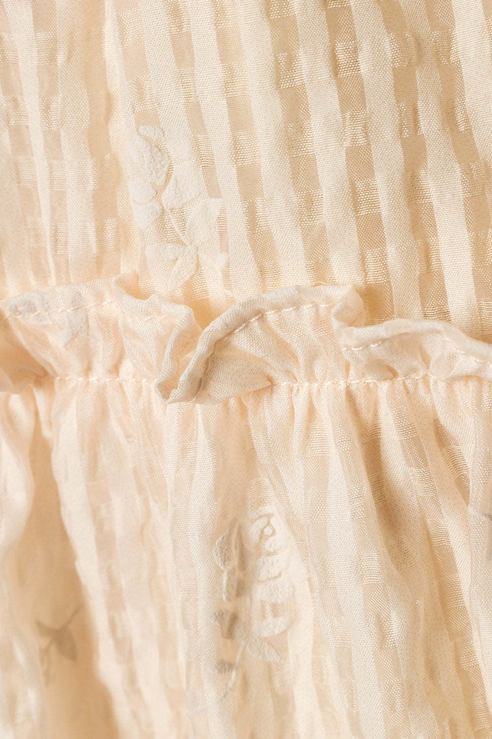 DRESSES @Angelo Textured Mini Dress - Cream