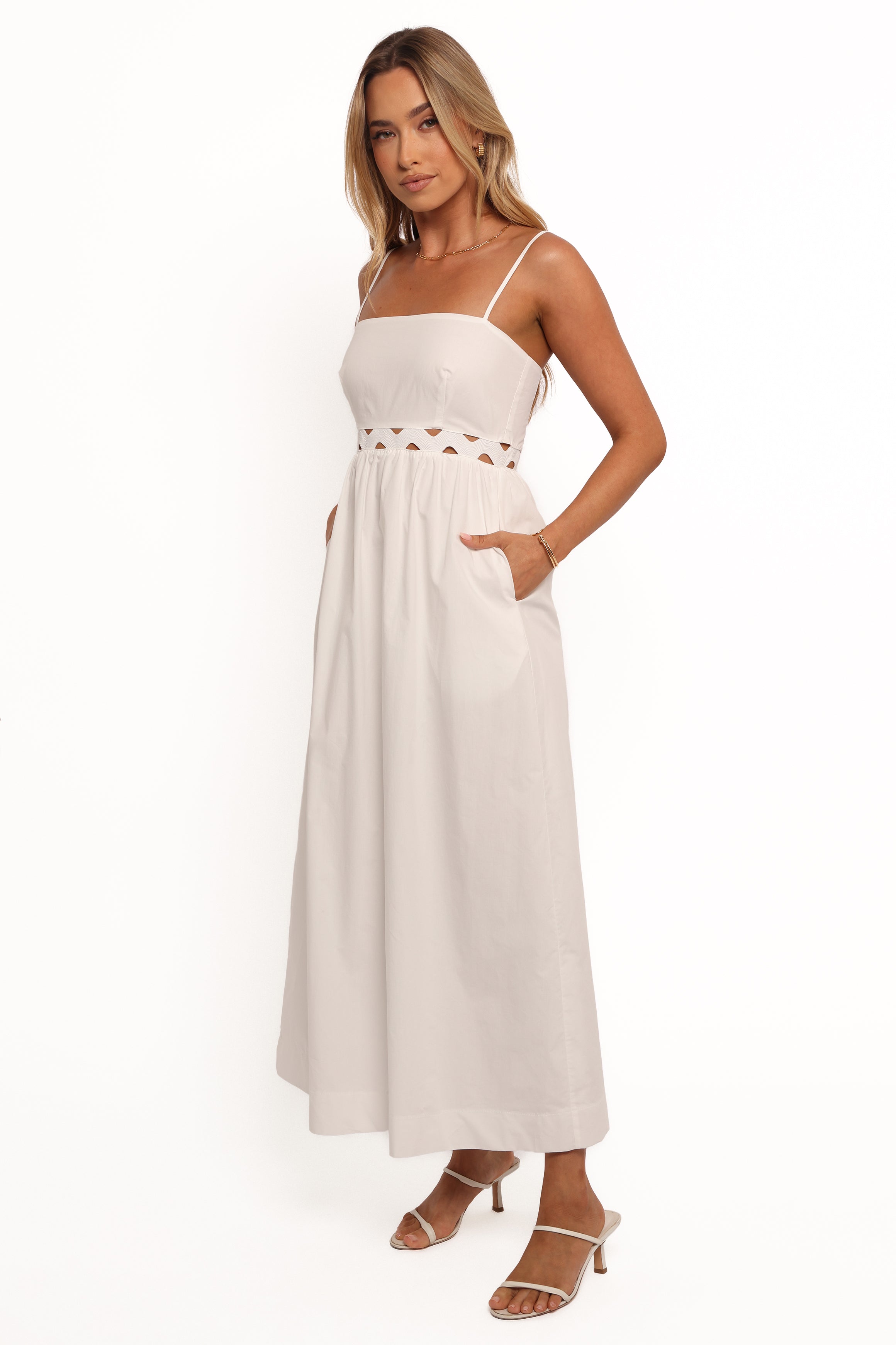 DRESSES Angelus Midi Dress - White