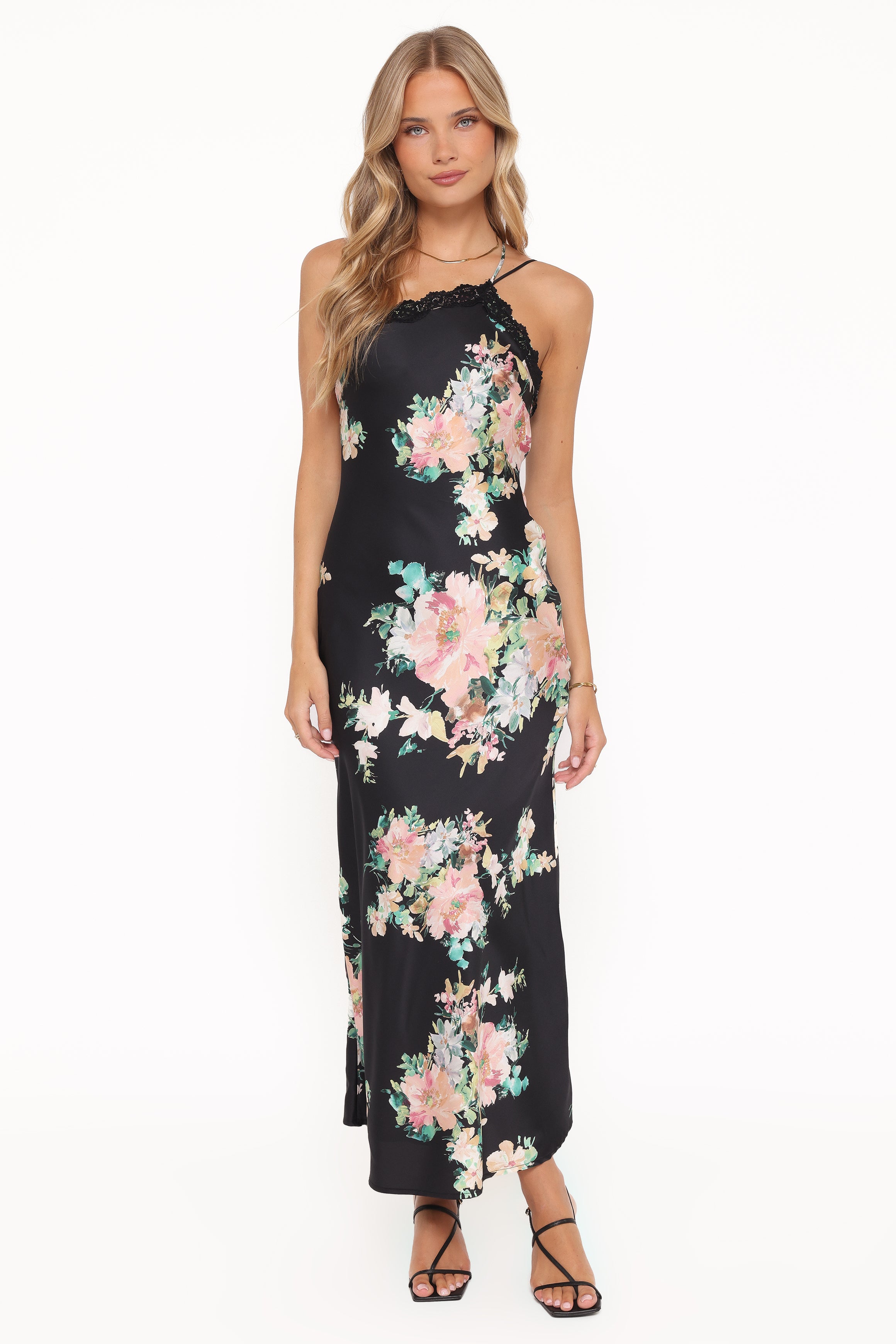 DRESSES Anika Maxi Dress - Black Floral