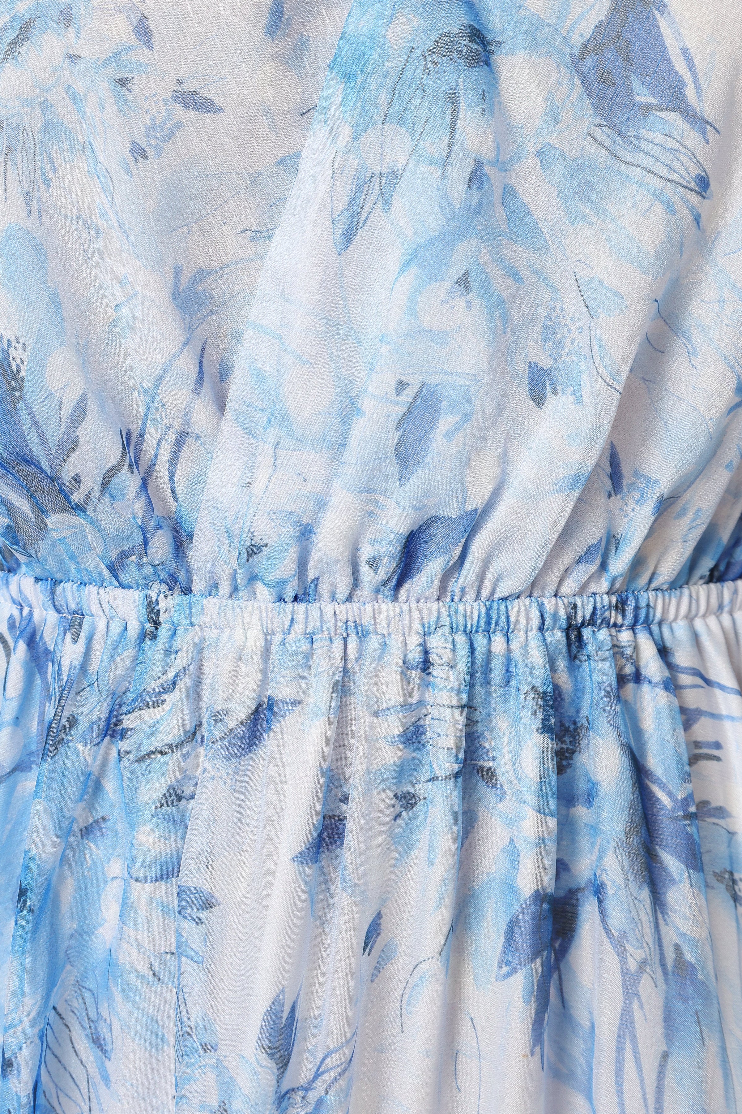 DRESSES @Anisa Maxi Dress - Blue Floral