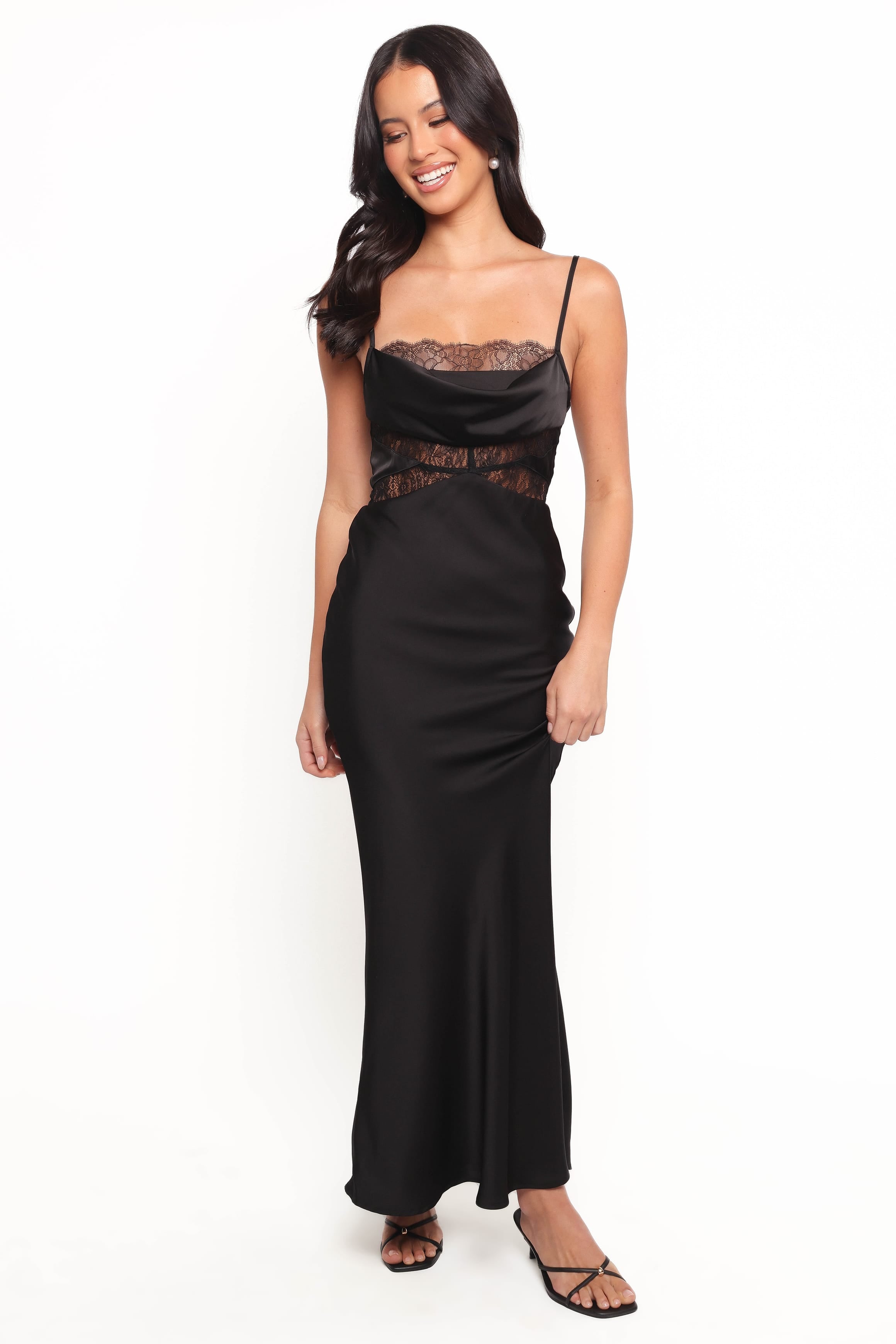 DRESSES Antonia Midi Dress - Black