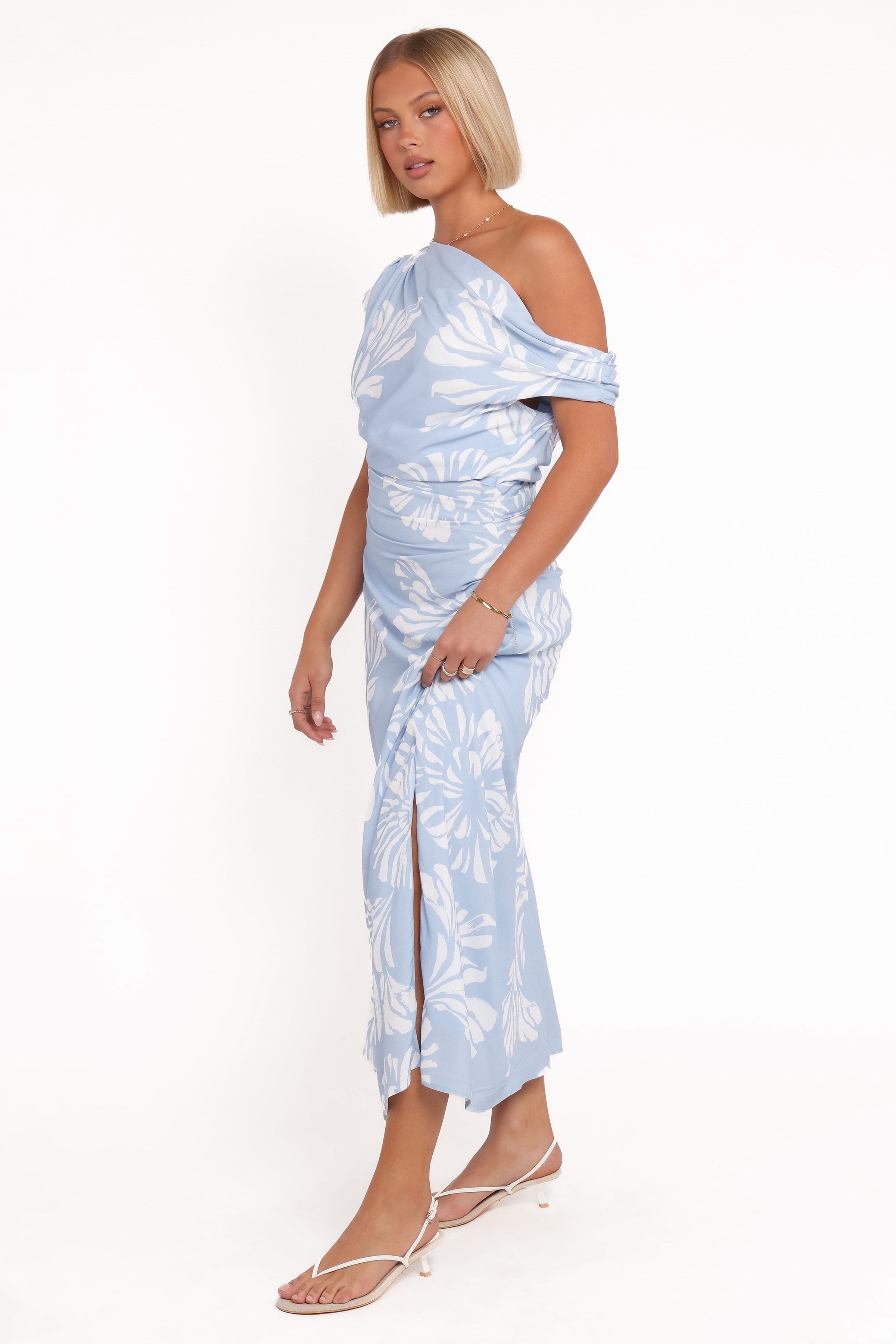 DRESSES Apryl Midi Dress - Shell Print