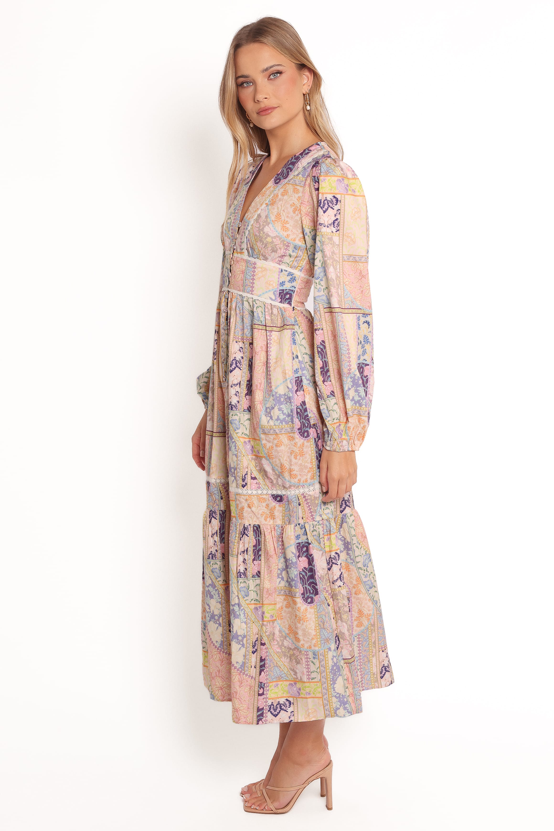 DRESSES Ariella Maxi Dress - Patchwork