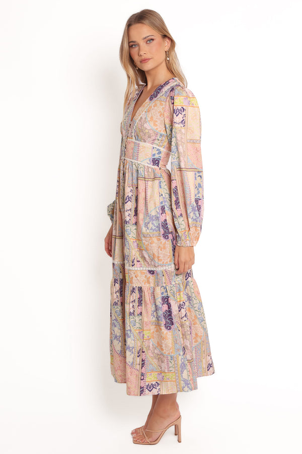 DRESSES Ariella Maxi Dress - Patchwork