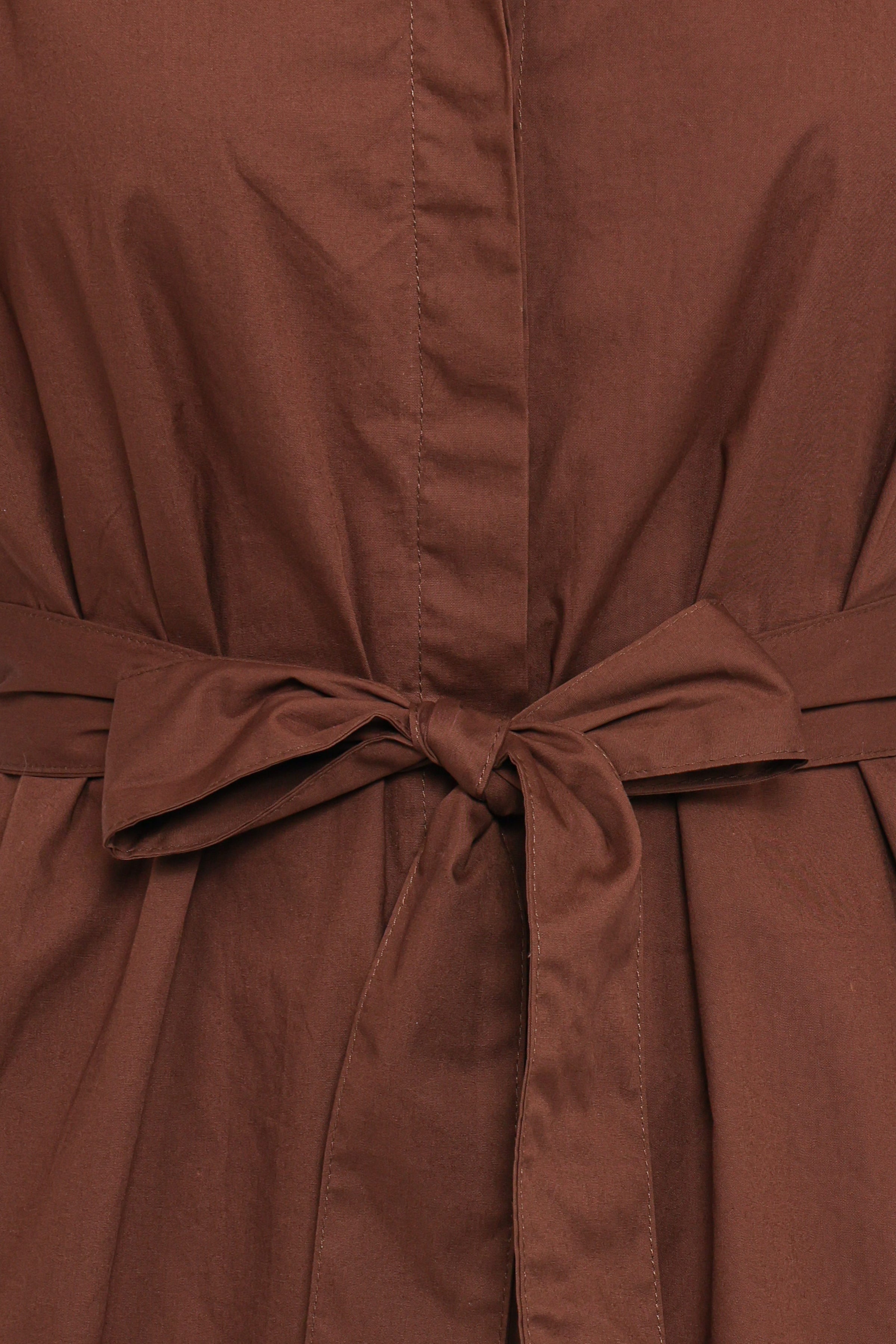 DRESSES Arlene Mini Dress - Chocolate