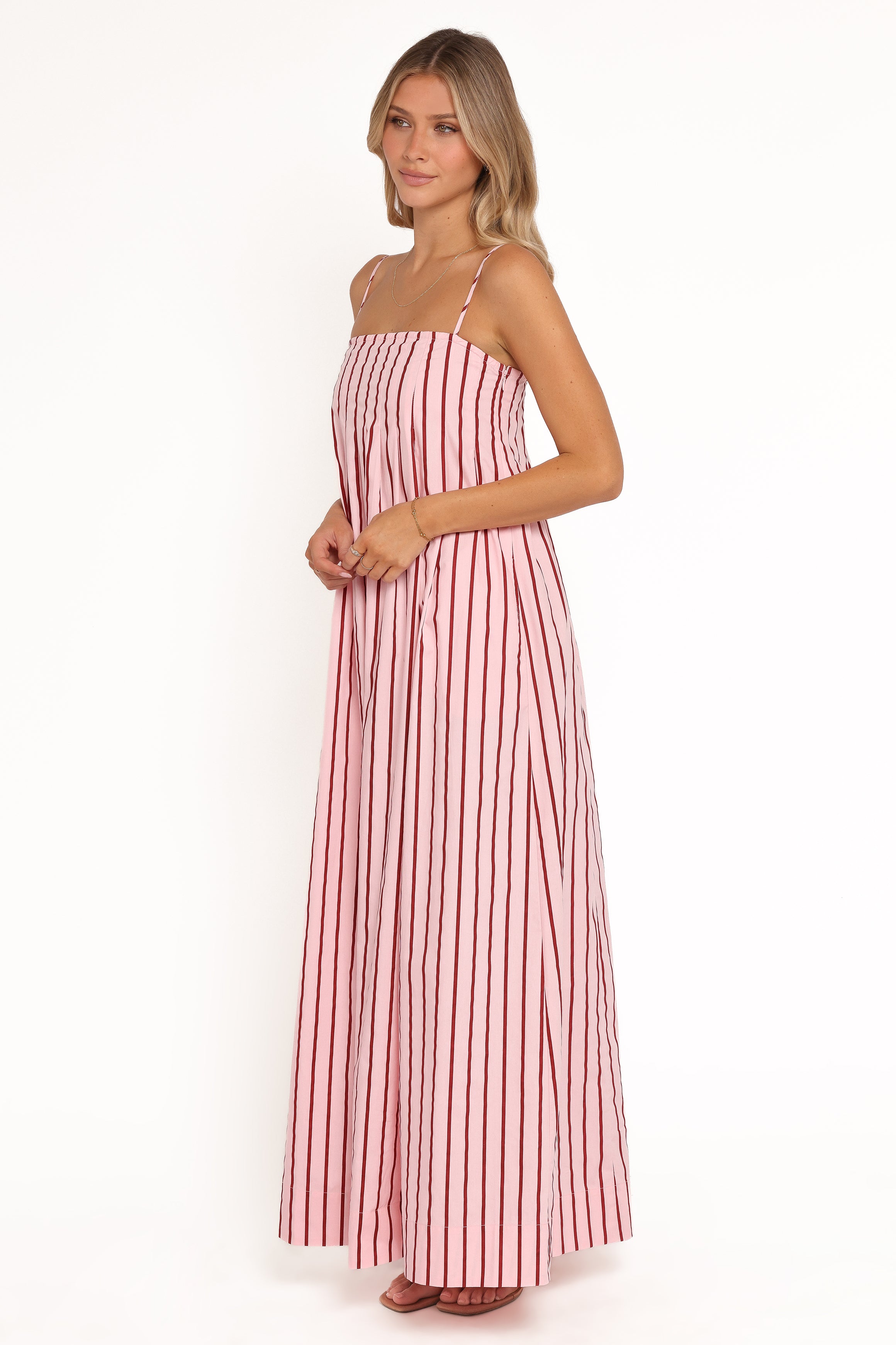 DRESSES Arletta Maxi Dress - Pink Stripe