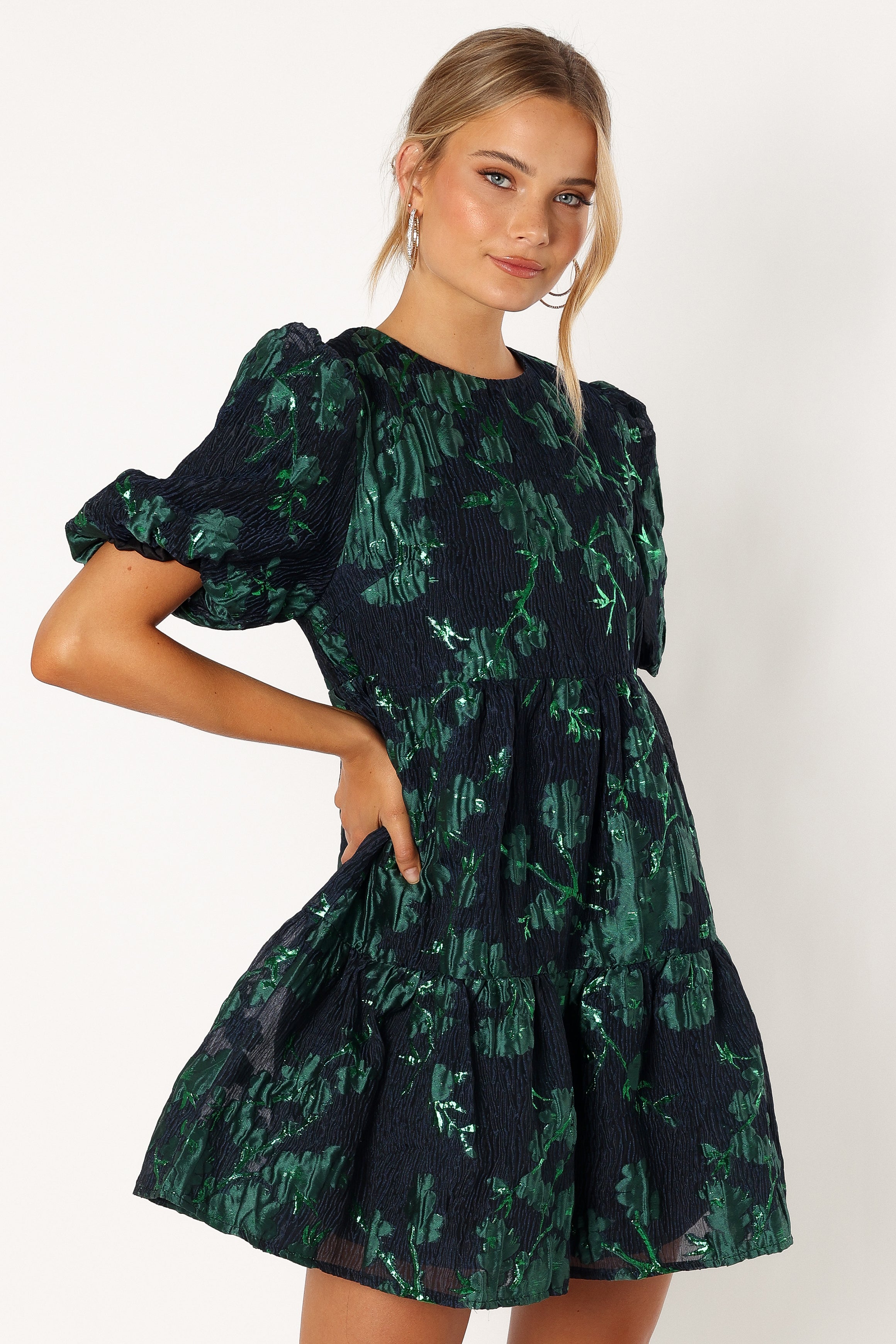 DRESSES @Arwen Mini Dress - Navy