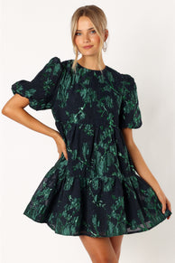 DRESSES @Arwen Mini Dress - Navy