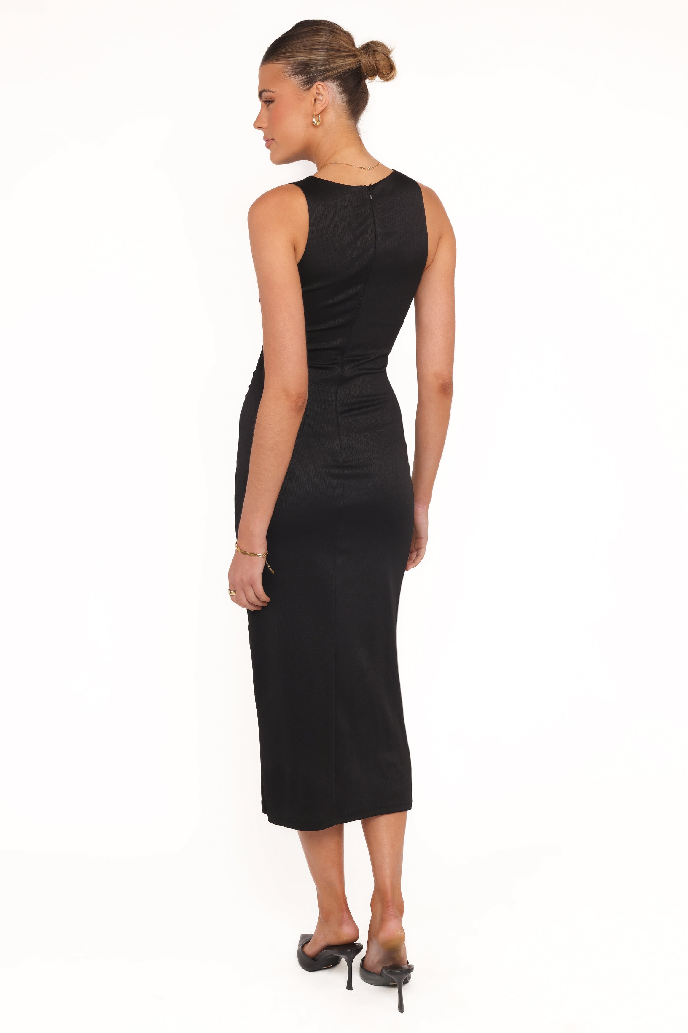 DRESSES Ashami Midi Dress - Black