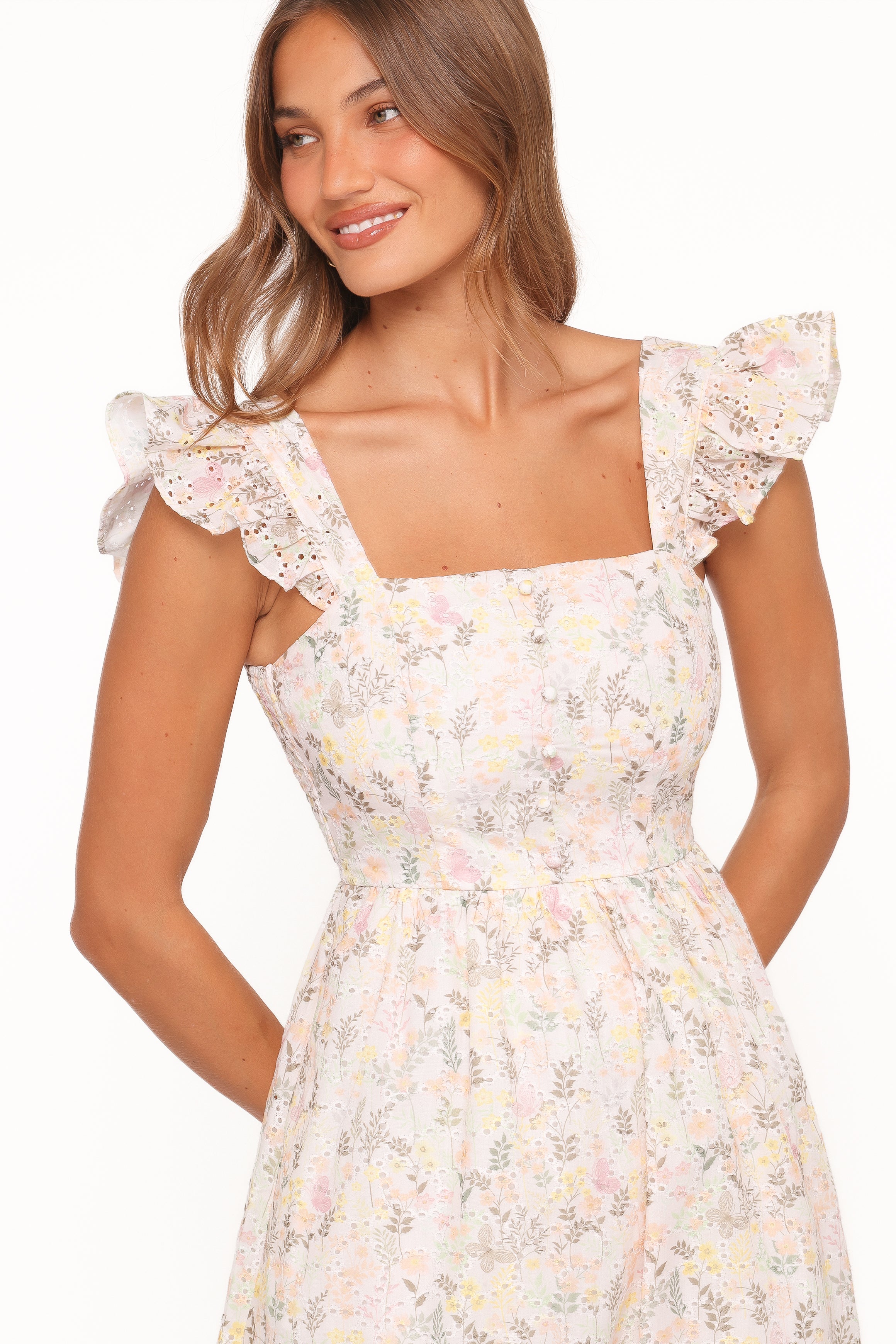 DRESSES Ashtonleigh Midi Dress - Multi Floral