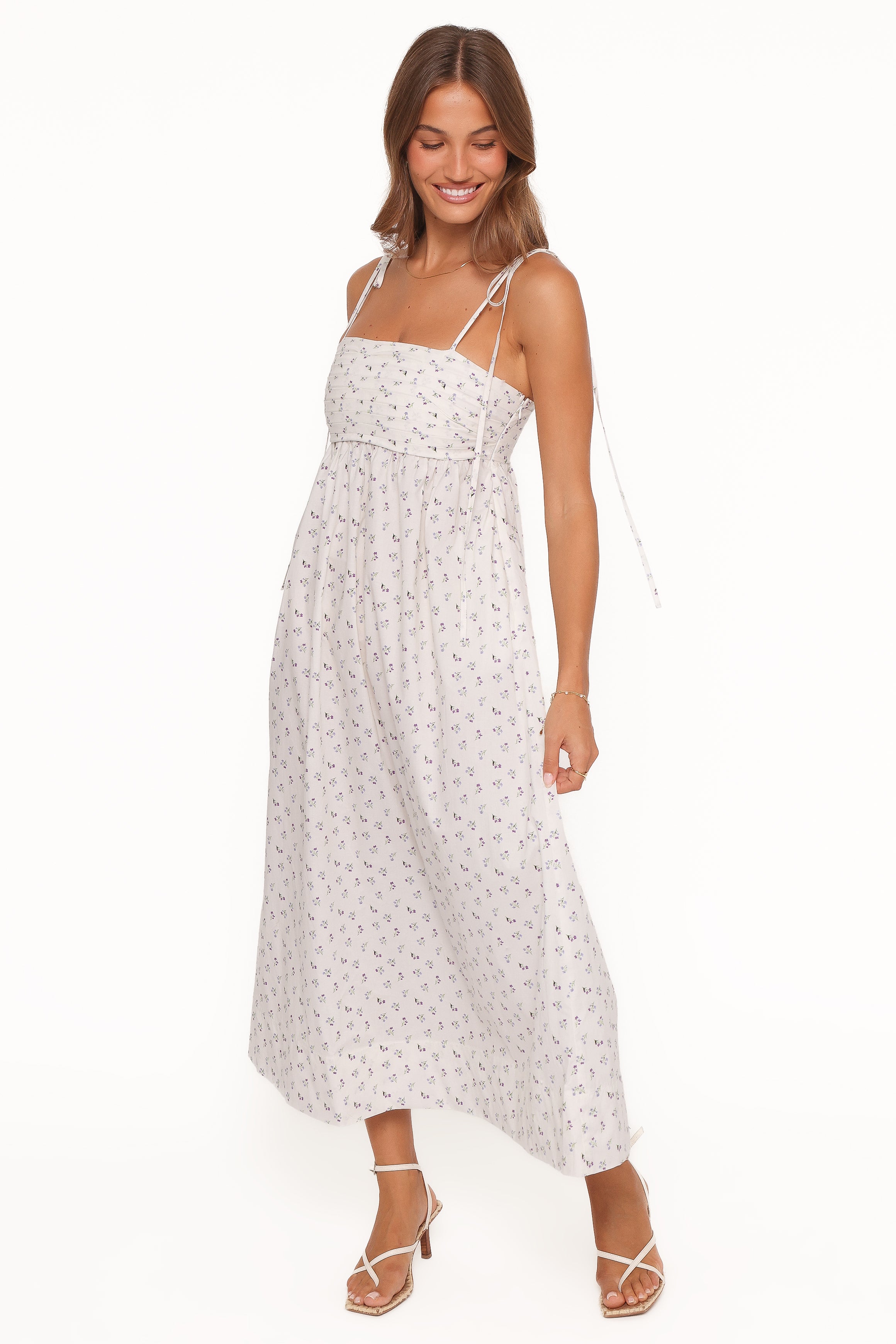 DRESSES Ashtyn Maxi Dress - Purple Ditsy Floral