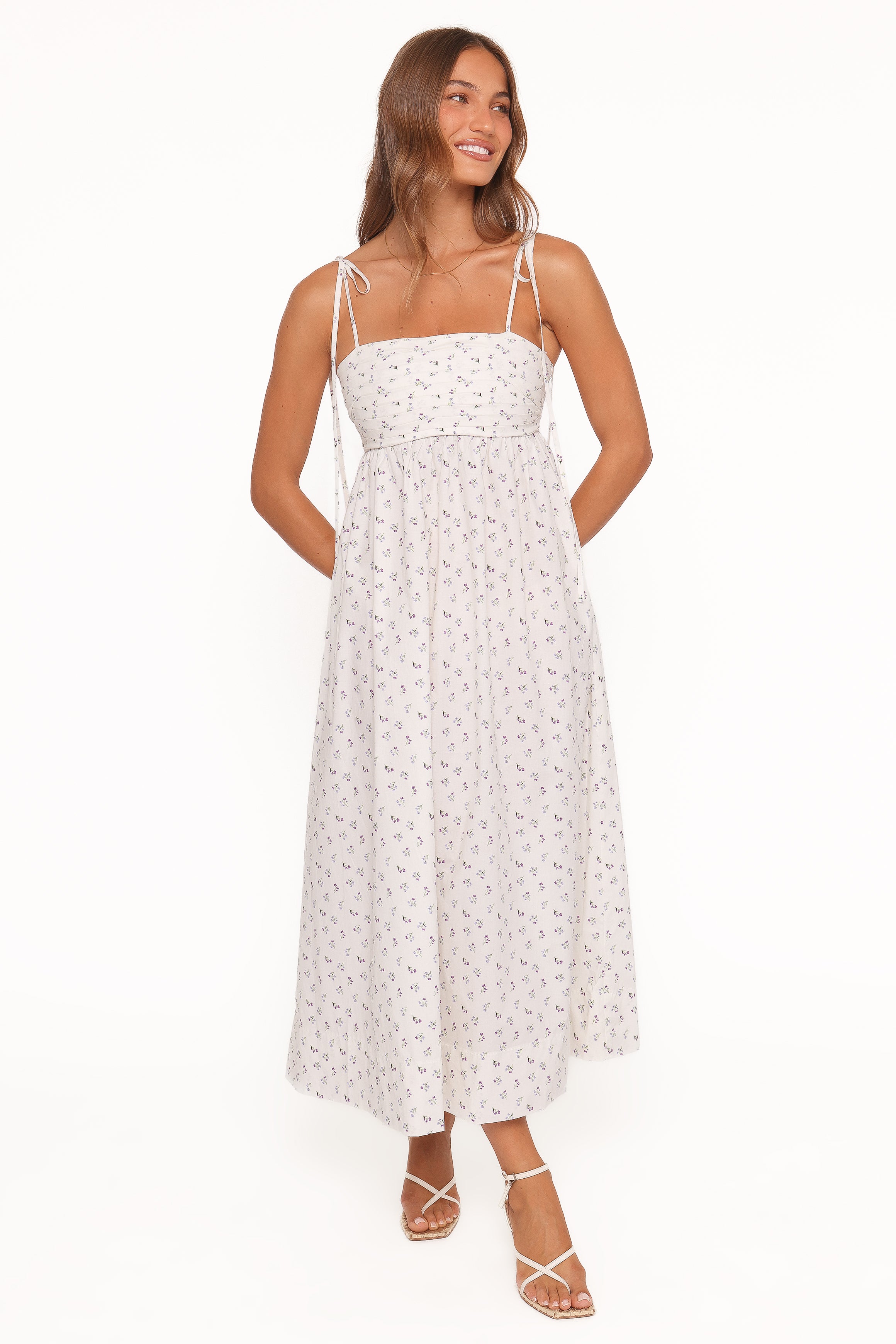 DRESSES Ashtyn Maxi Dress - Purple Ditsy Floral