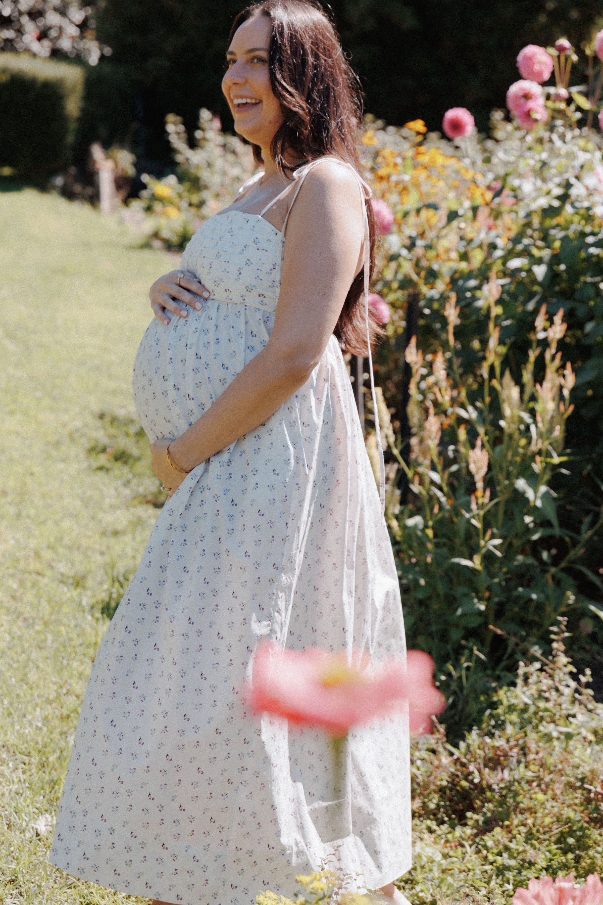 DRESSES Ashtyn Maxi Dress - Purple Ditsy Floral