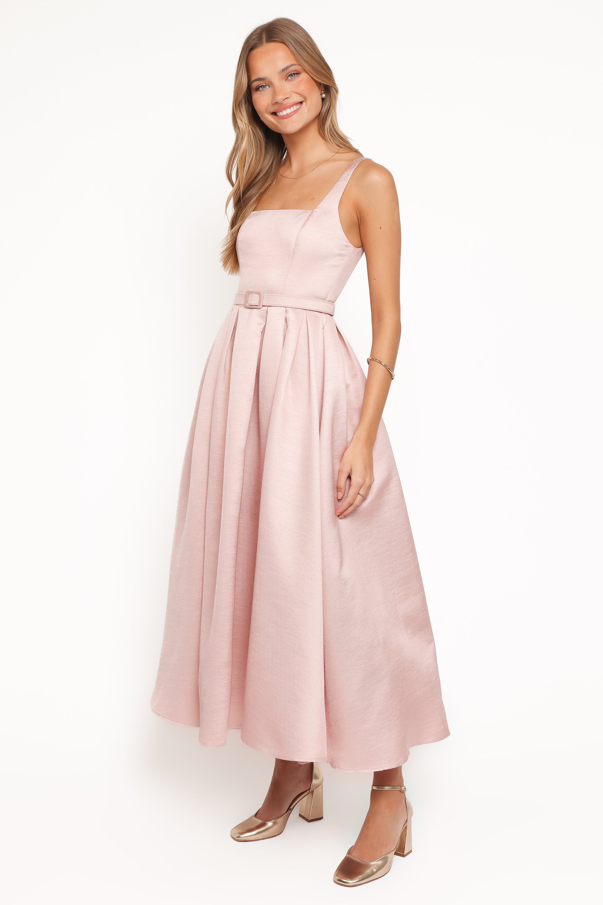 DRESSES Augustine Midi Dress - Dusty Pink