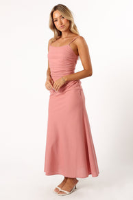 DRESSES @Axel Maxi Dress - Pink