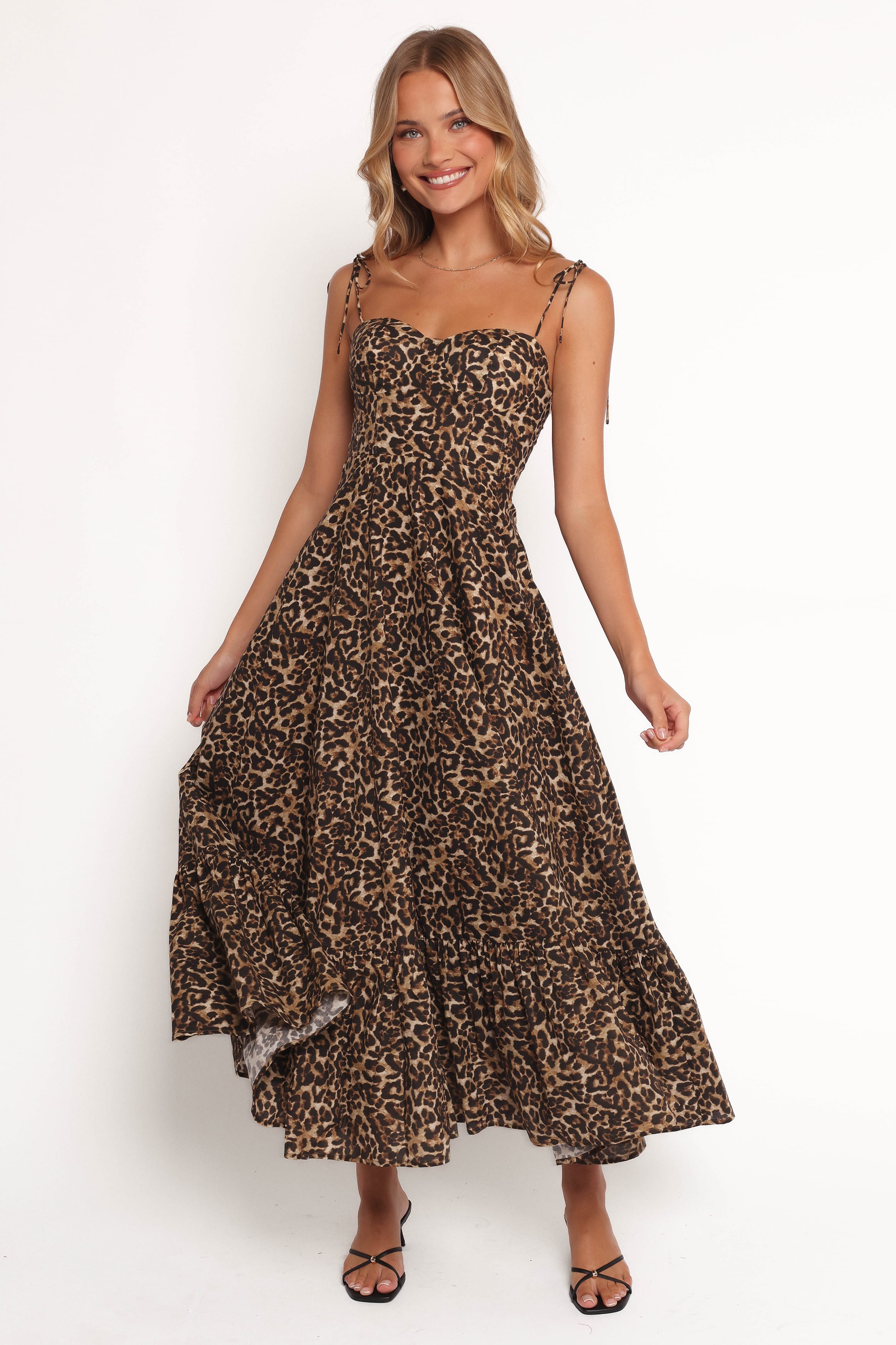 DRESSES Ayana Midi Dress - Leopard