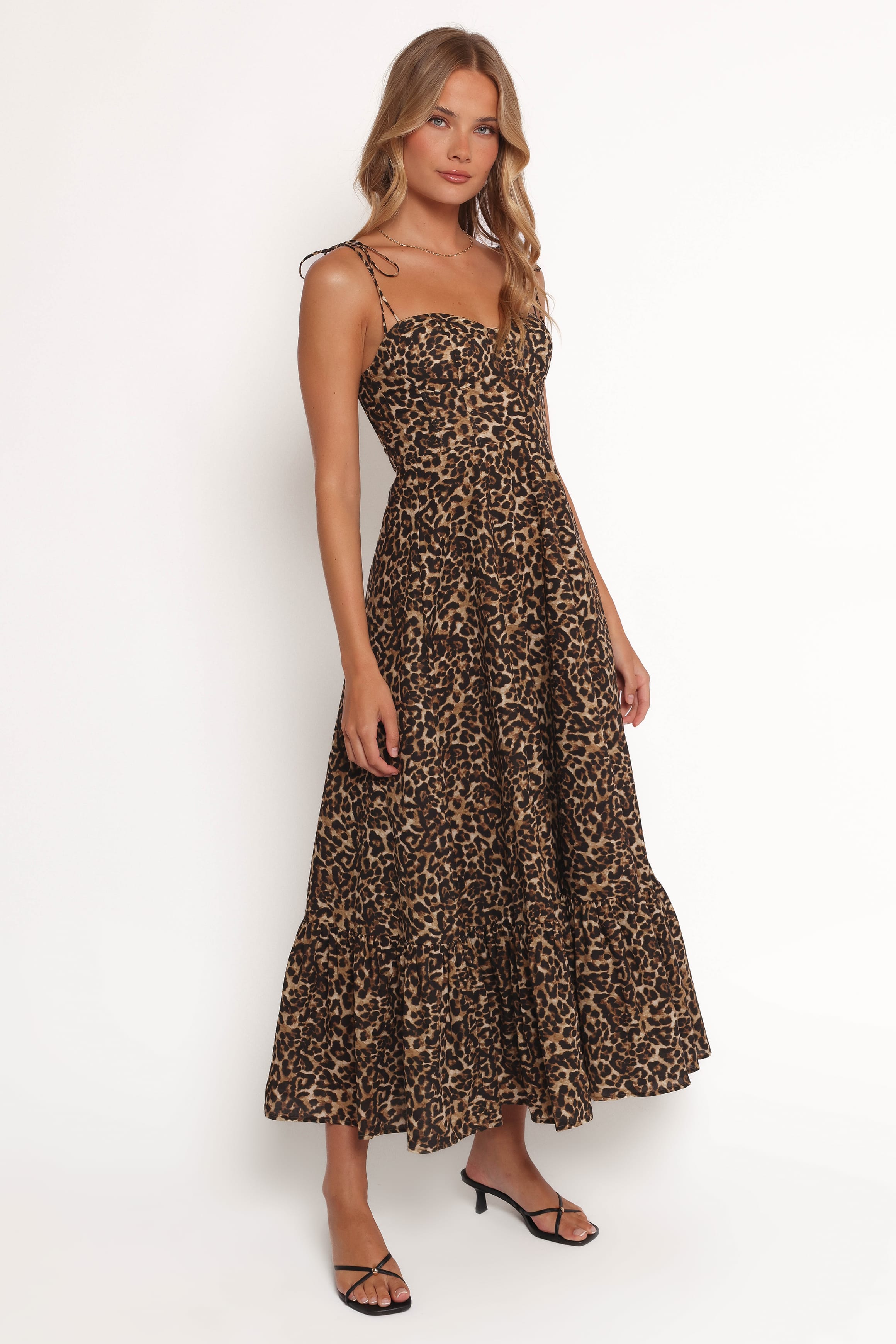 DRESSES Ayana Midi Dress - Leopard