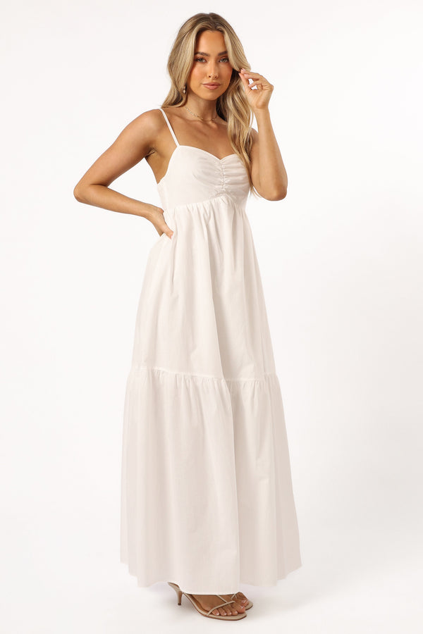 DRESSES @Bailey Maxi Dress - White