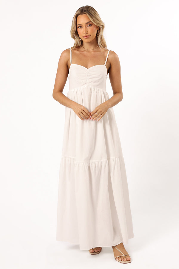 DRESSES @Bailey Maxi Dress - White