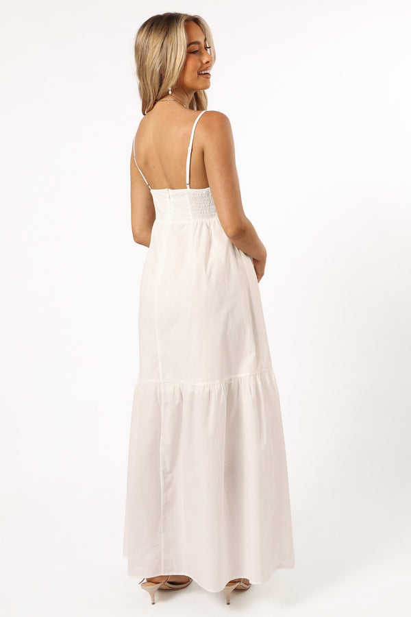 DRESSES @Bailey Maxi Dress - White