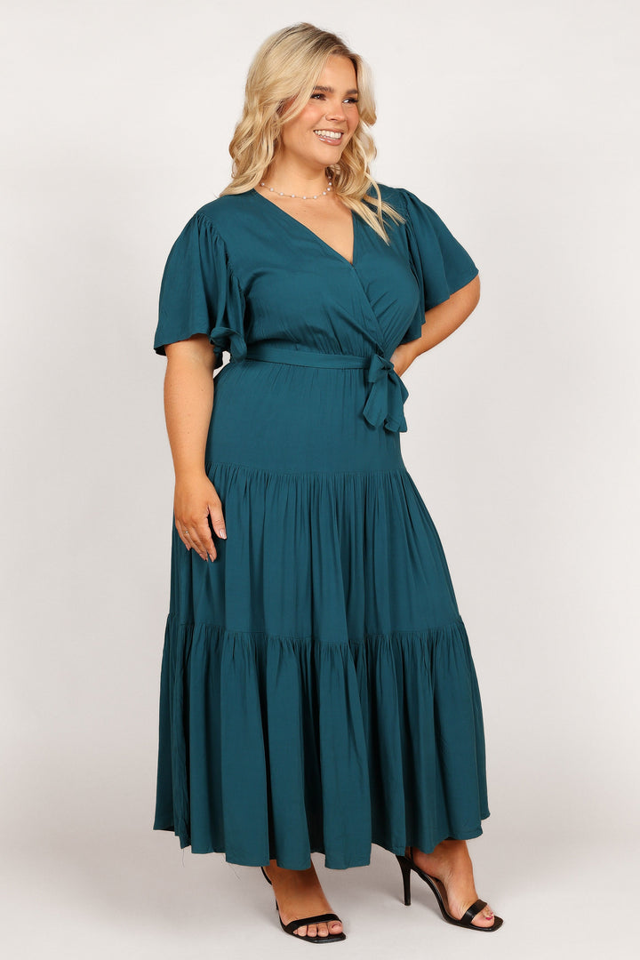 Barker Dress - Teal - Petal & Pup