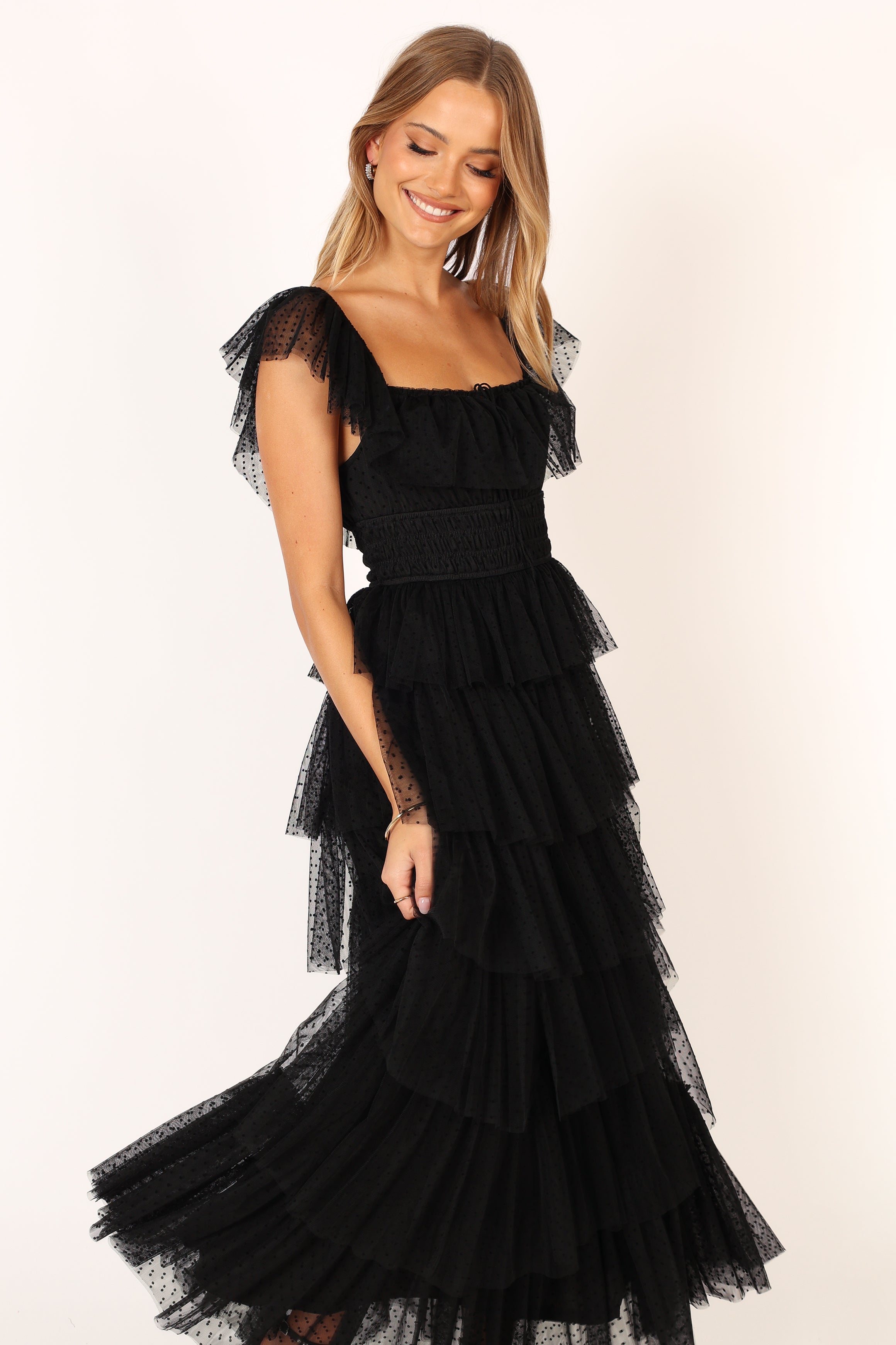 DRESSES @Belle Maxi Dress - Black