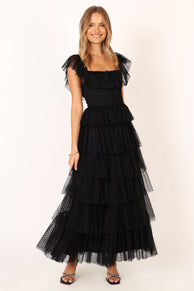 DRESSES @Belle Maxi Dress - Black
