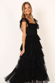 DRESSES @Belle Maxi Dress - Black