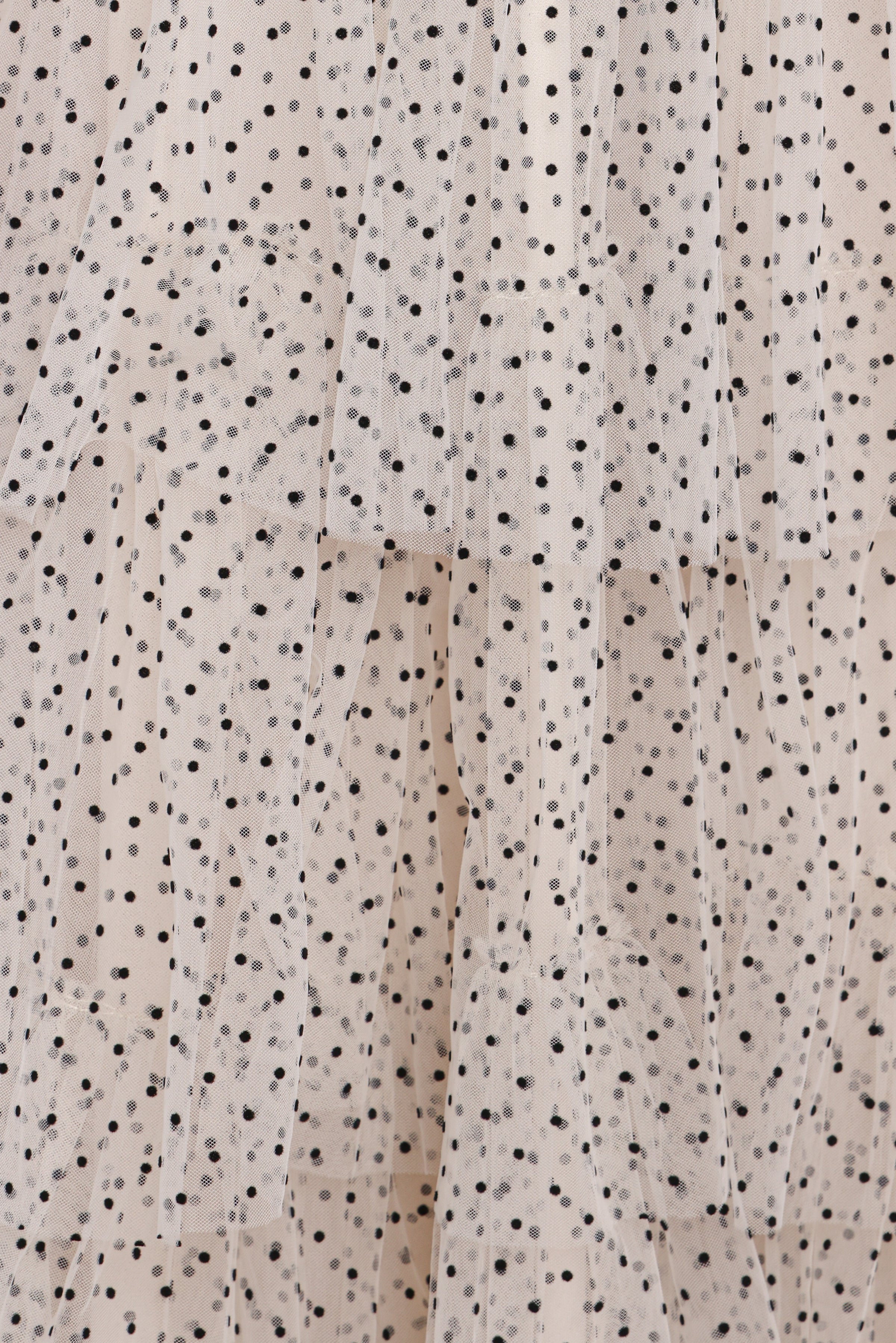 DRESSES Belle Maxi Dress - Cream Polka Dot