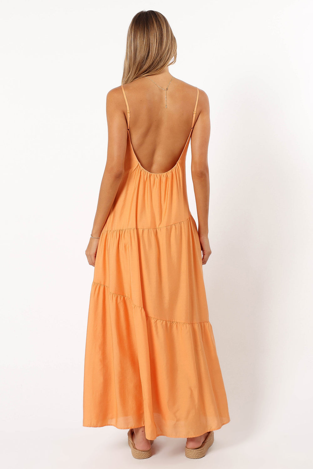 DRESSES @Bennie Midi Dress - Orange (Hold for Euro Summer)