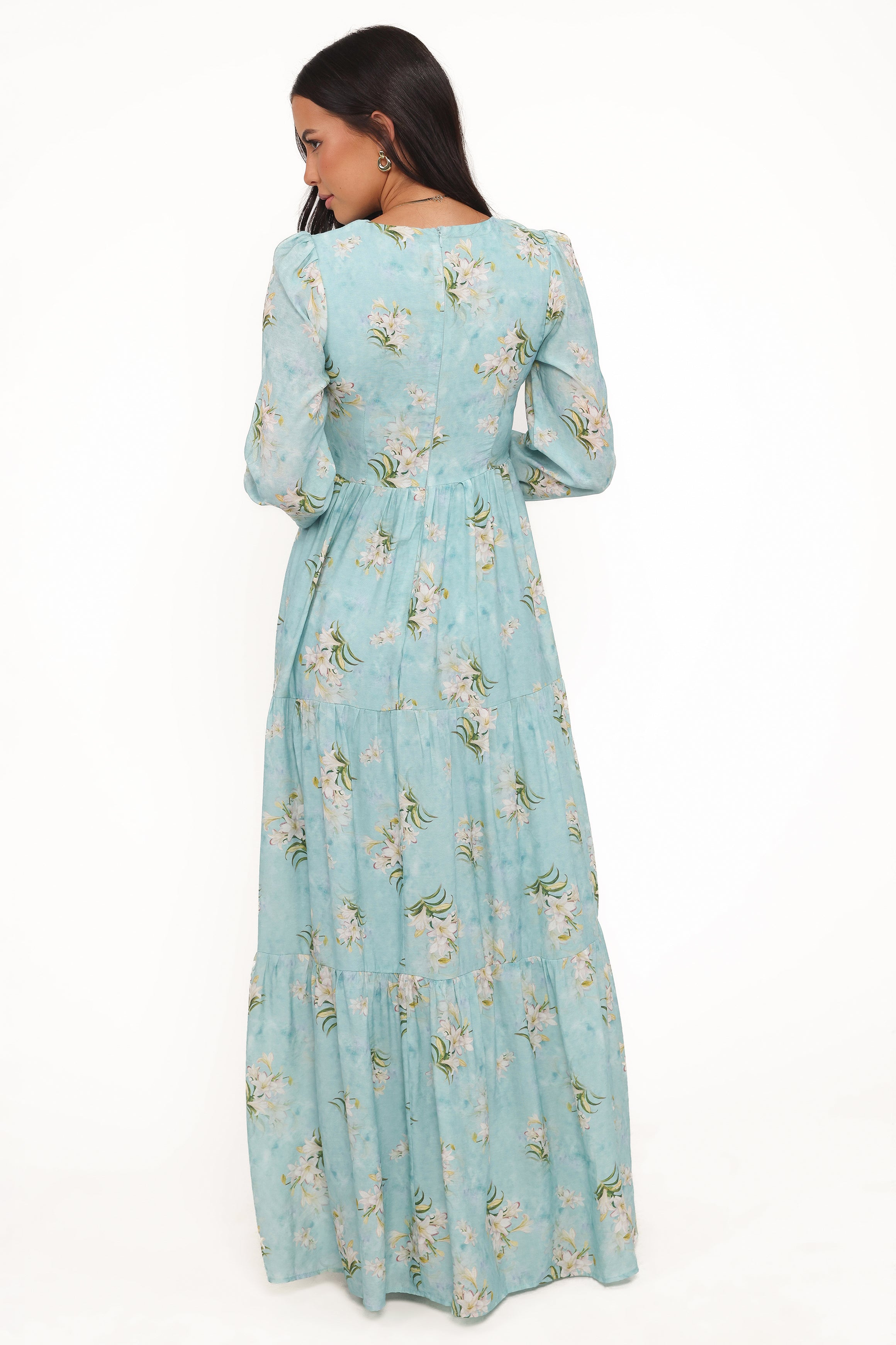 DRESSES Bernice Maxi Dress - Blue Floral