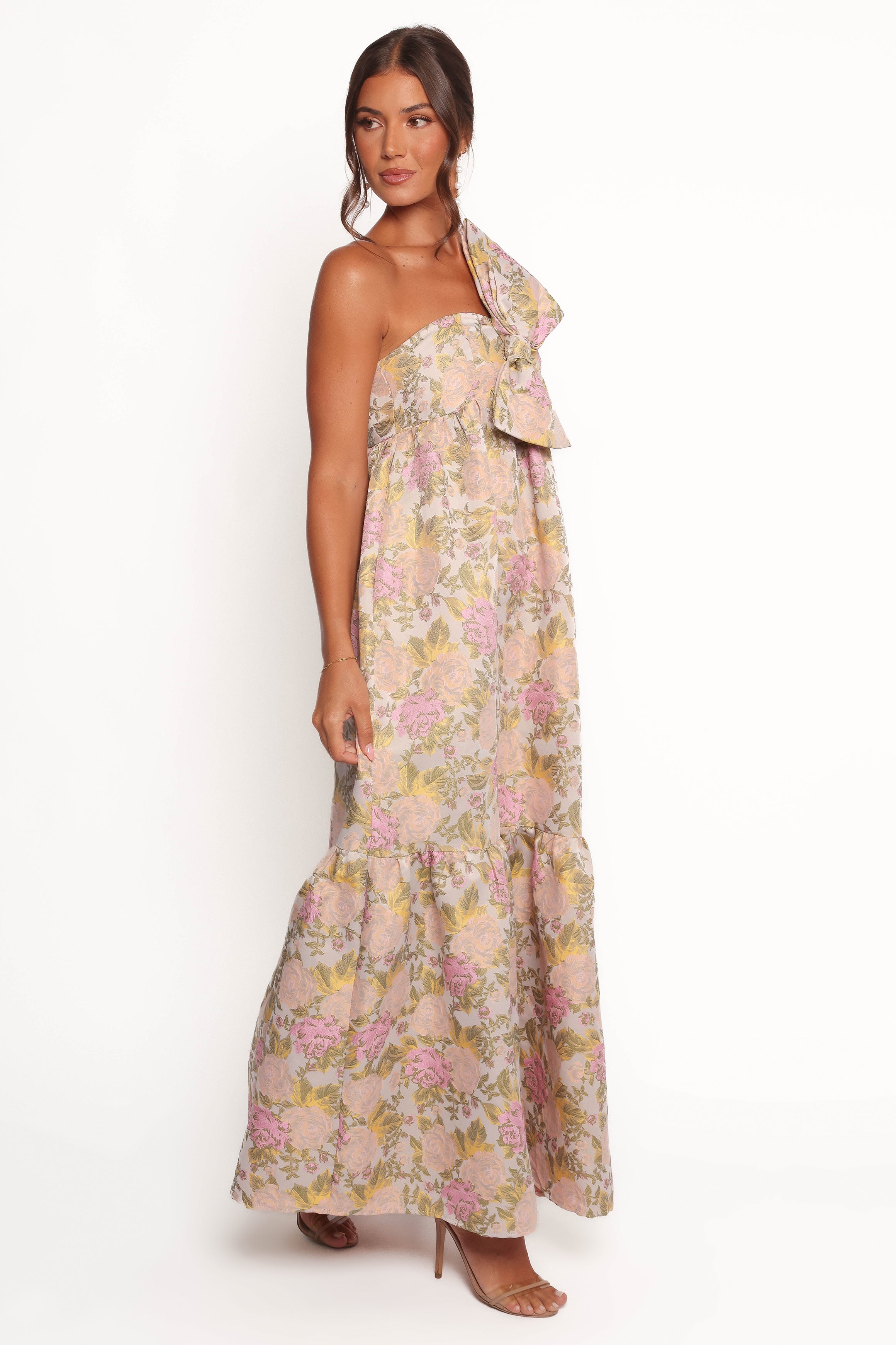 DRESSES Betina Bow Front Maxi Dress - Multi Floral