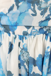 DRESSES @Betsey Mini Dress - Blue Floral