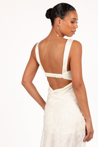 DRESSES Billie Midi Dress - Ivory