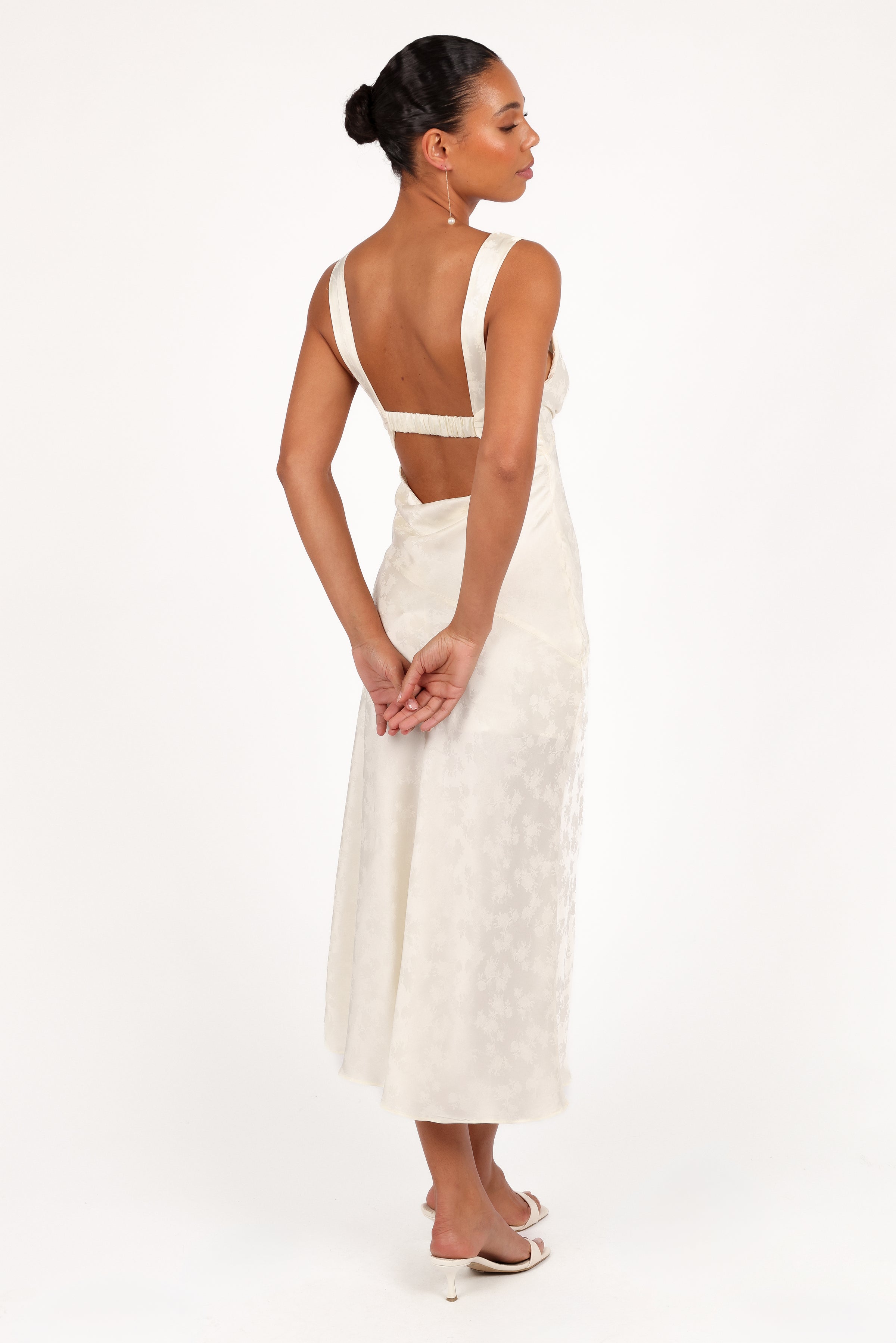 DRESSES Billie Midi Dress - Ivory
